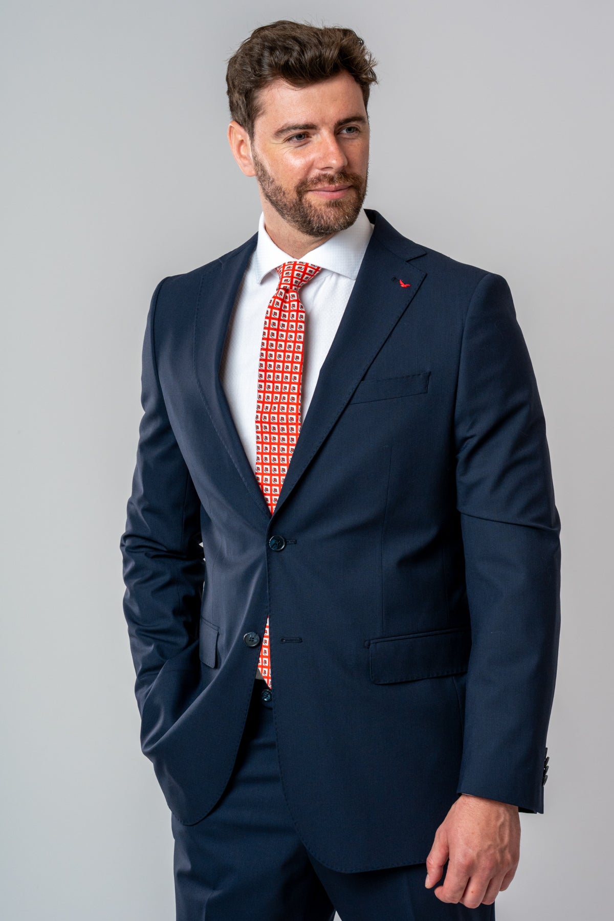 COSTUM D'S DAMAT DROP 8 (TALIE INALTA) - Bleumarin