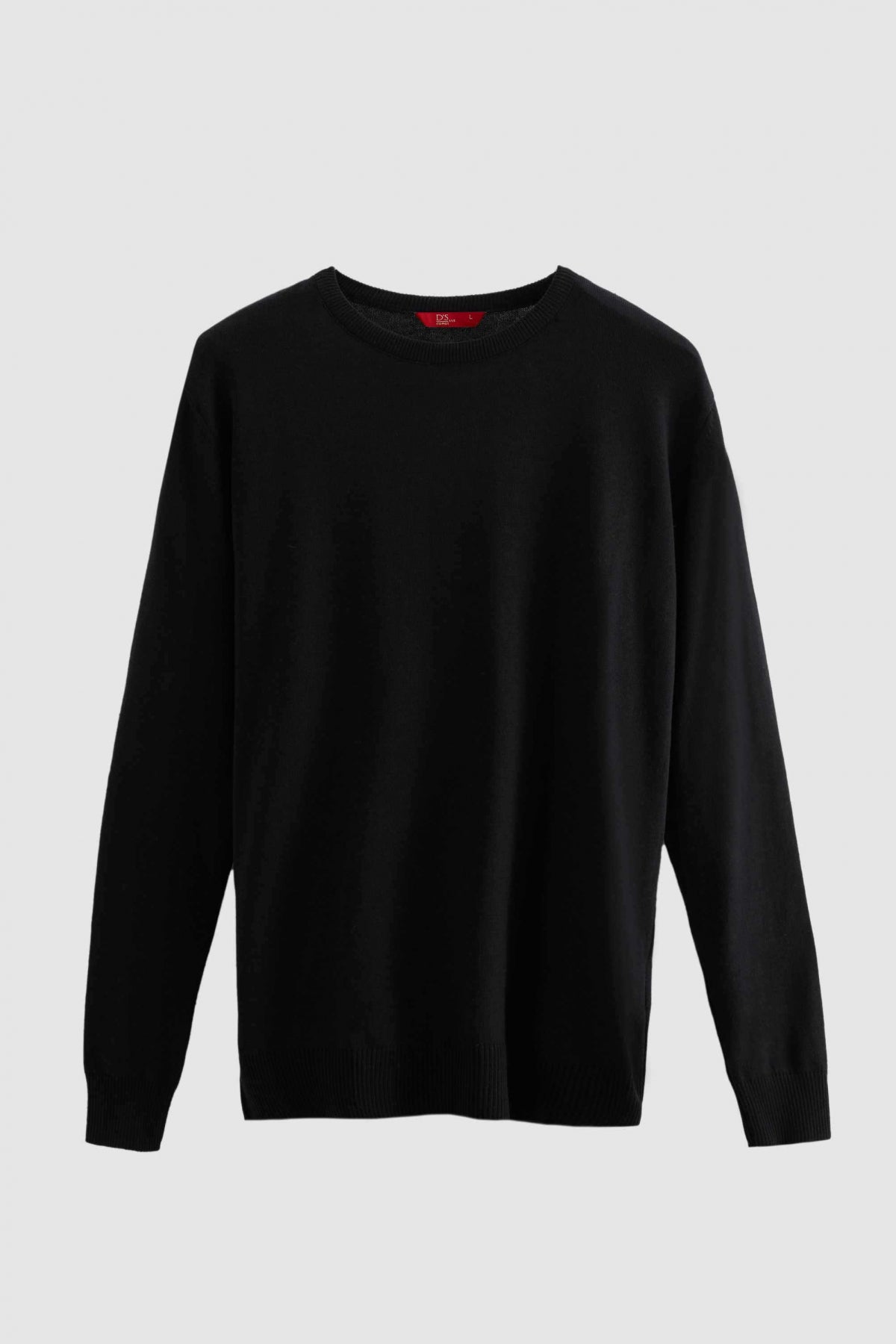 PULOVER REGULAR FIT D'S DAMAT - Negru