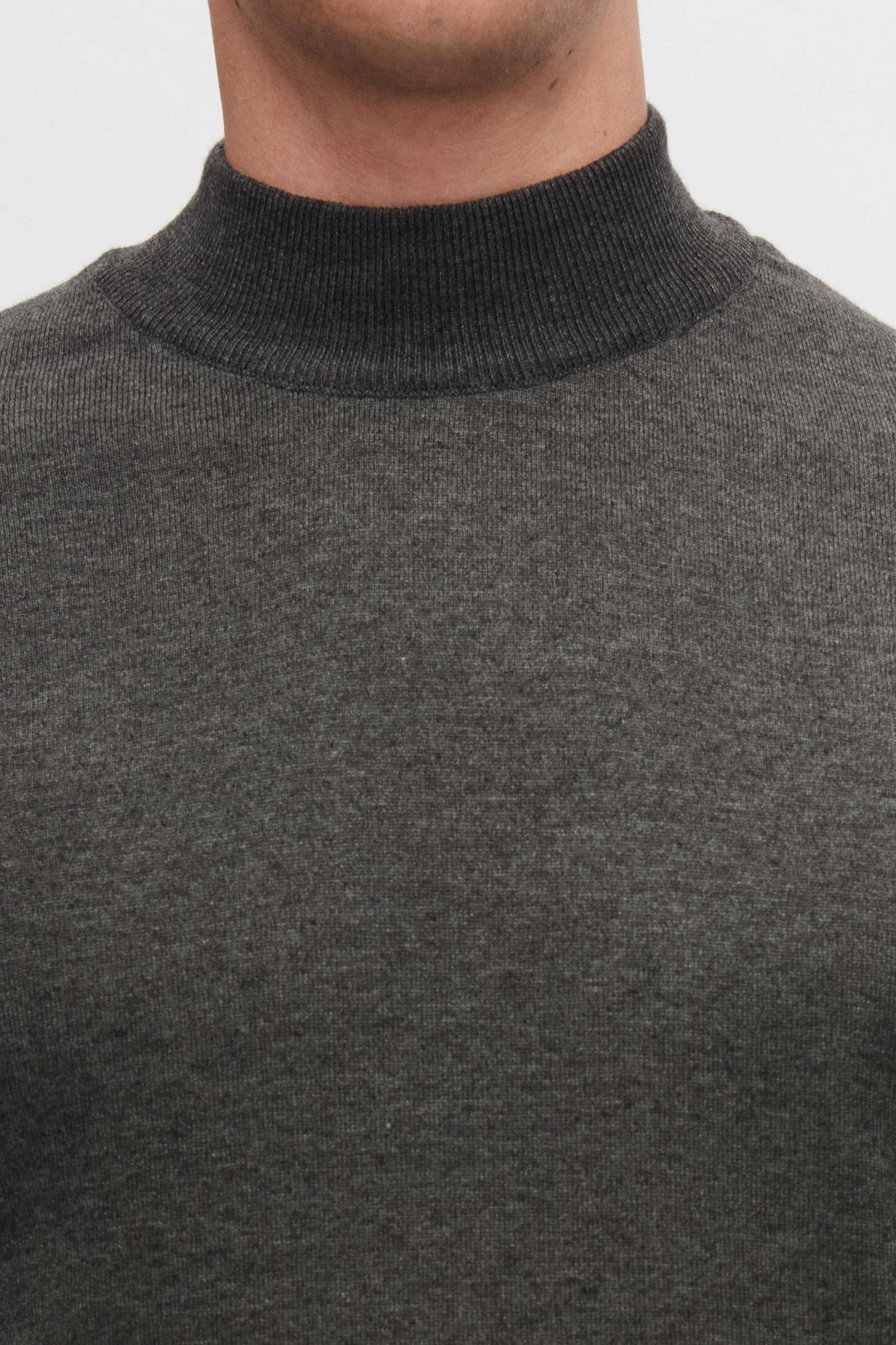 PULOVER REGULAR FIT D'S DAMAT - Antracit