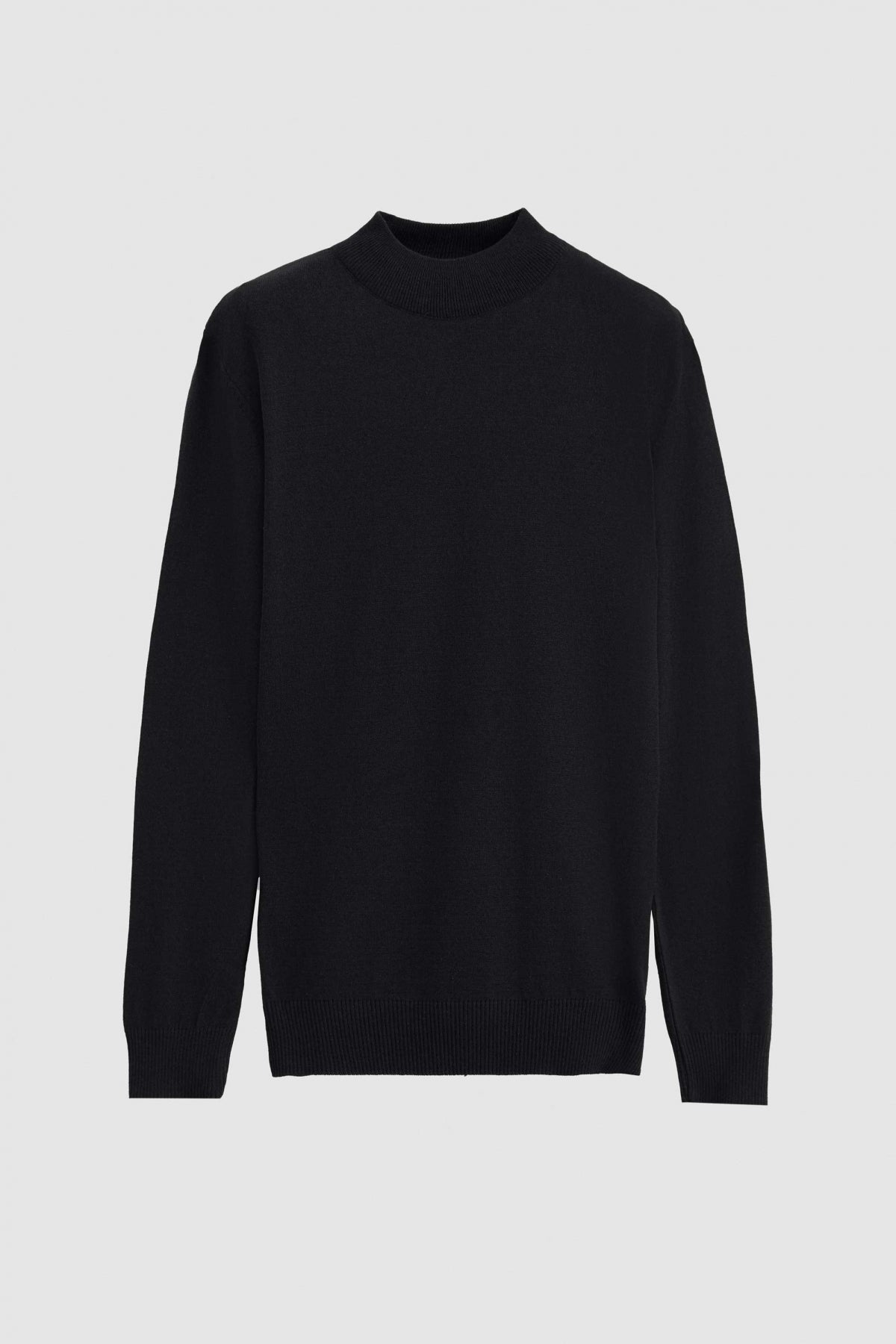 PULOVER REGULAR FIT D'S DAMAT - Negru
