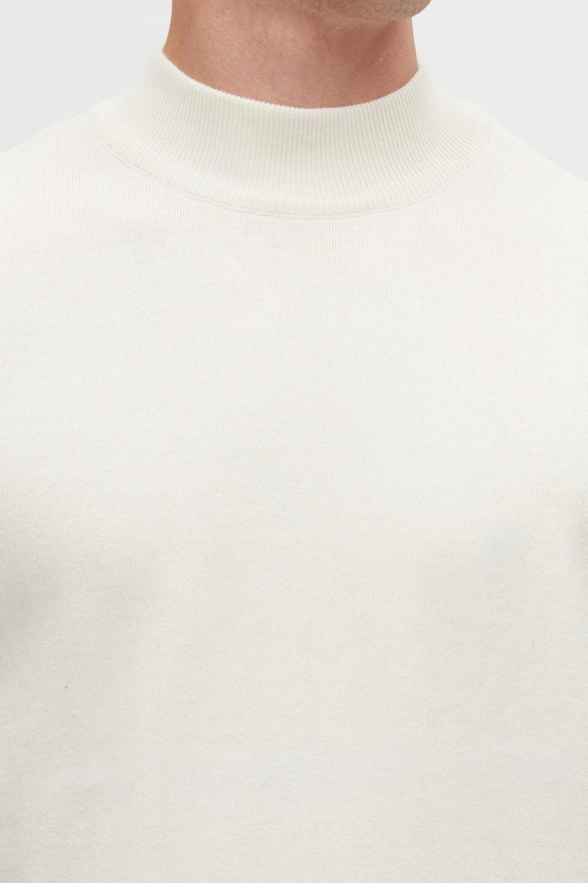PULOVER REGULAR FIT D'S DAMAT - Ecru