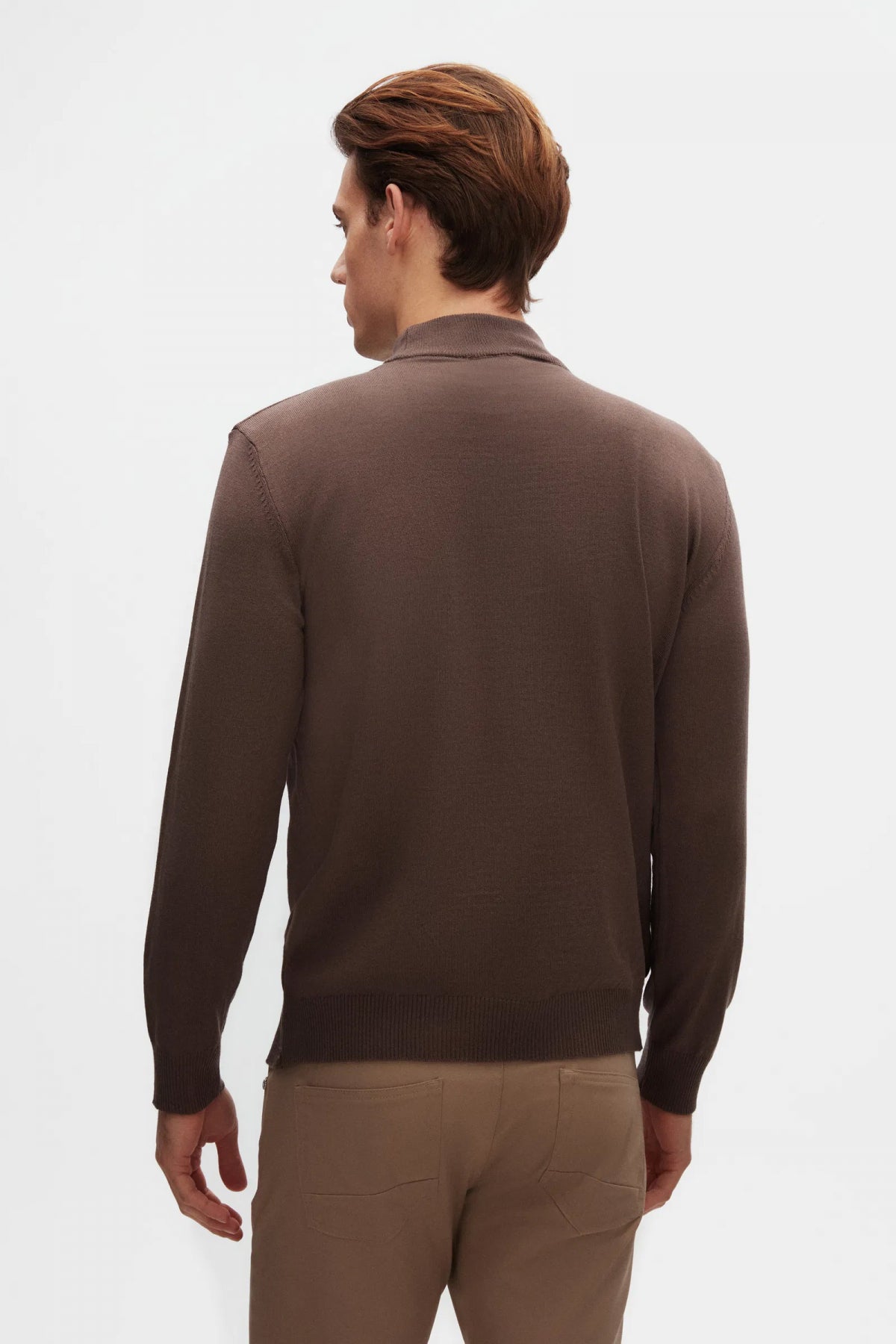 PULOVER REGULAR FIT D'S DAMAT - Bej