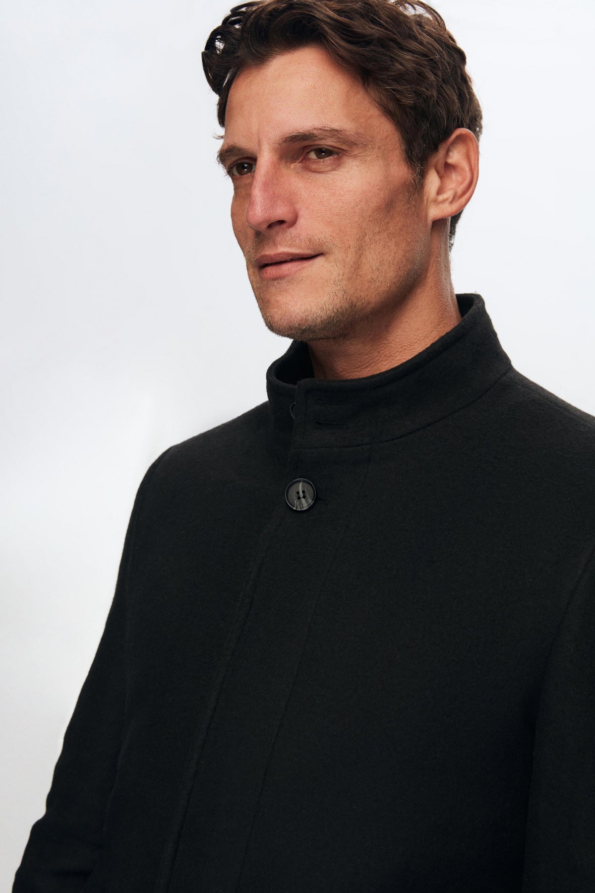 PALTON LANA REGULAR FIT D'S DAMAT - Negru