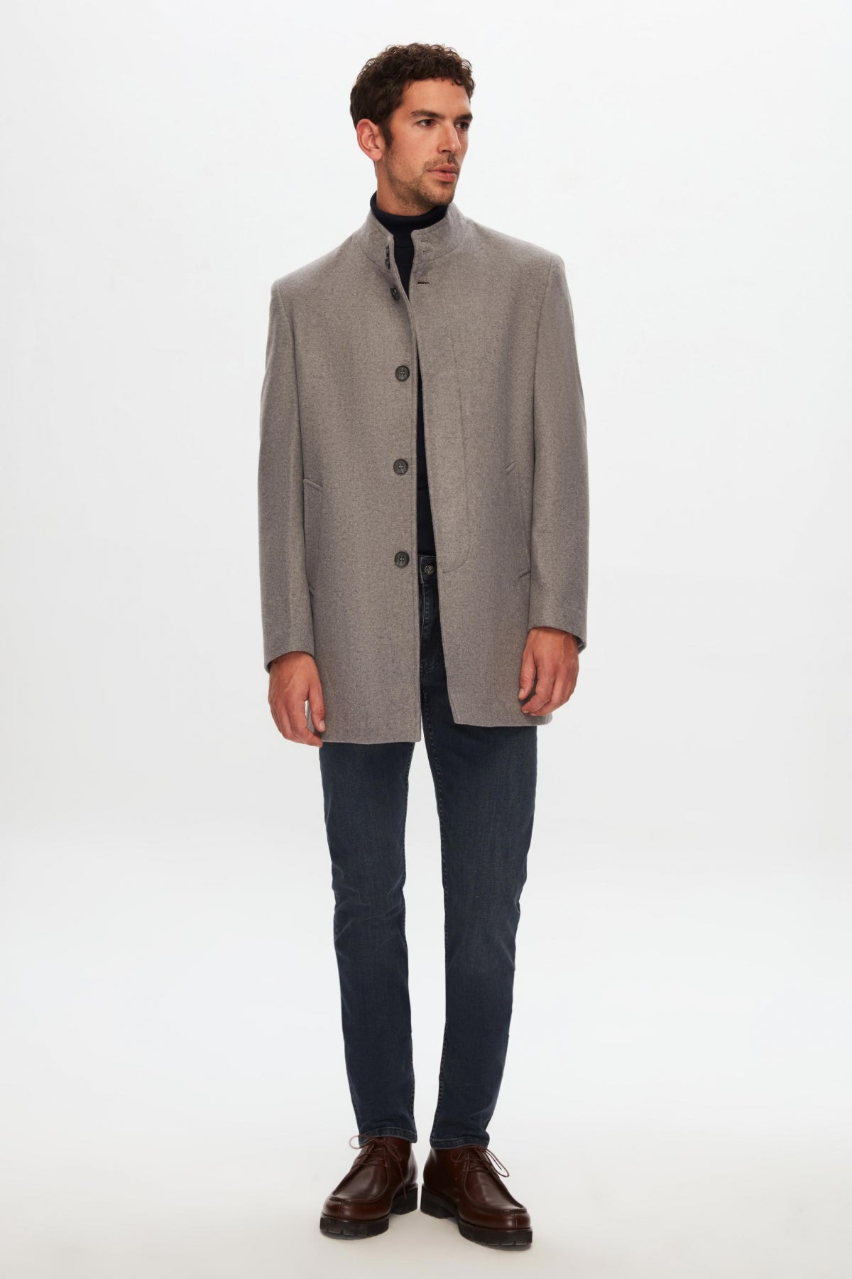 PALTON LANA REGULAR FIT D'S DAMAT - Gri