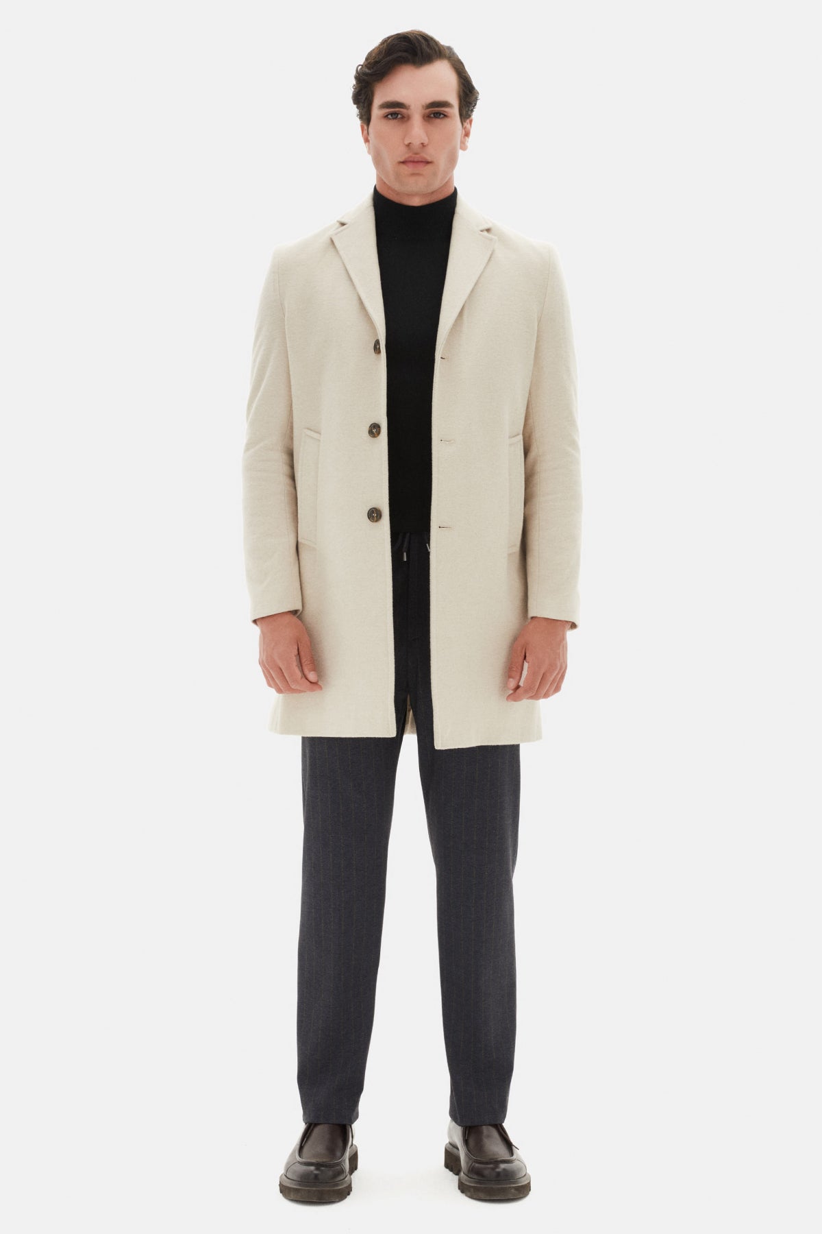 PALTON LANA REGULAR FIT D'S DAMAT - Bej