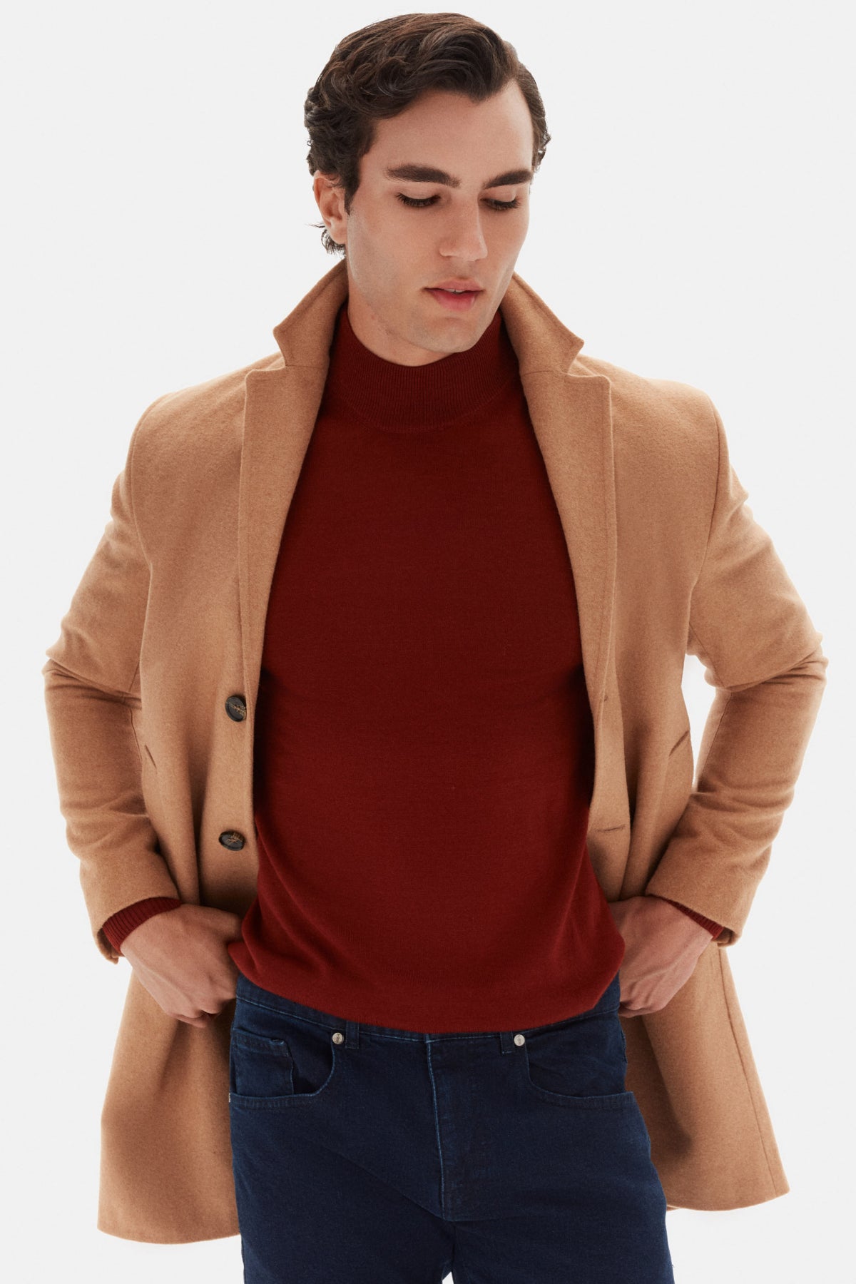 PALTON LANA REGULAR FIT D'S DAMAT - Bej