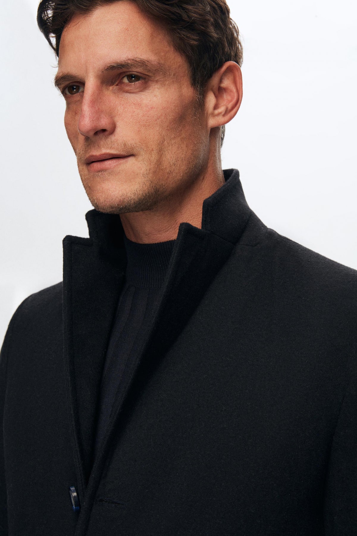 PALTON LANA REGULAR FIT D'S DAMAT - Bleumarin