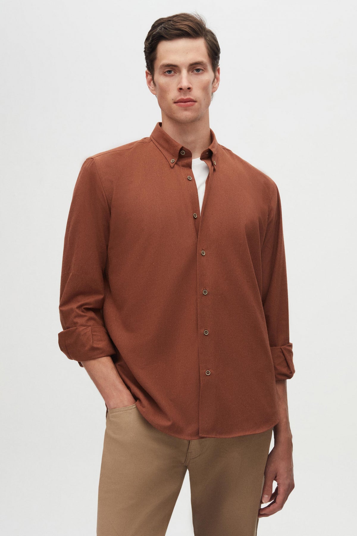 CAMASA REGULAR FIT D'S DAMAT - Maro