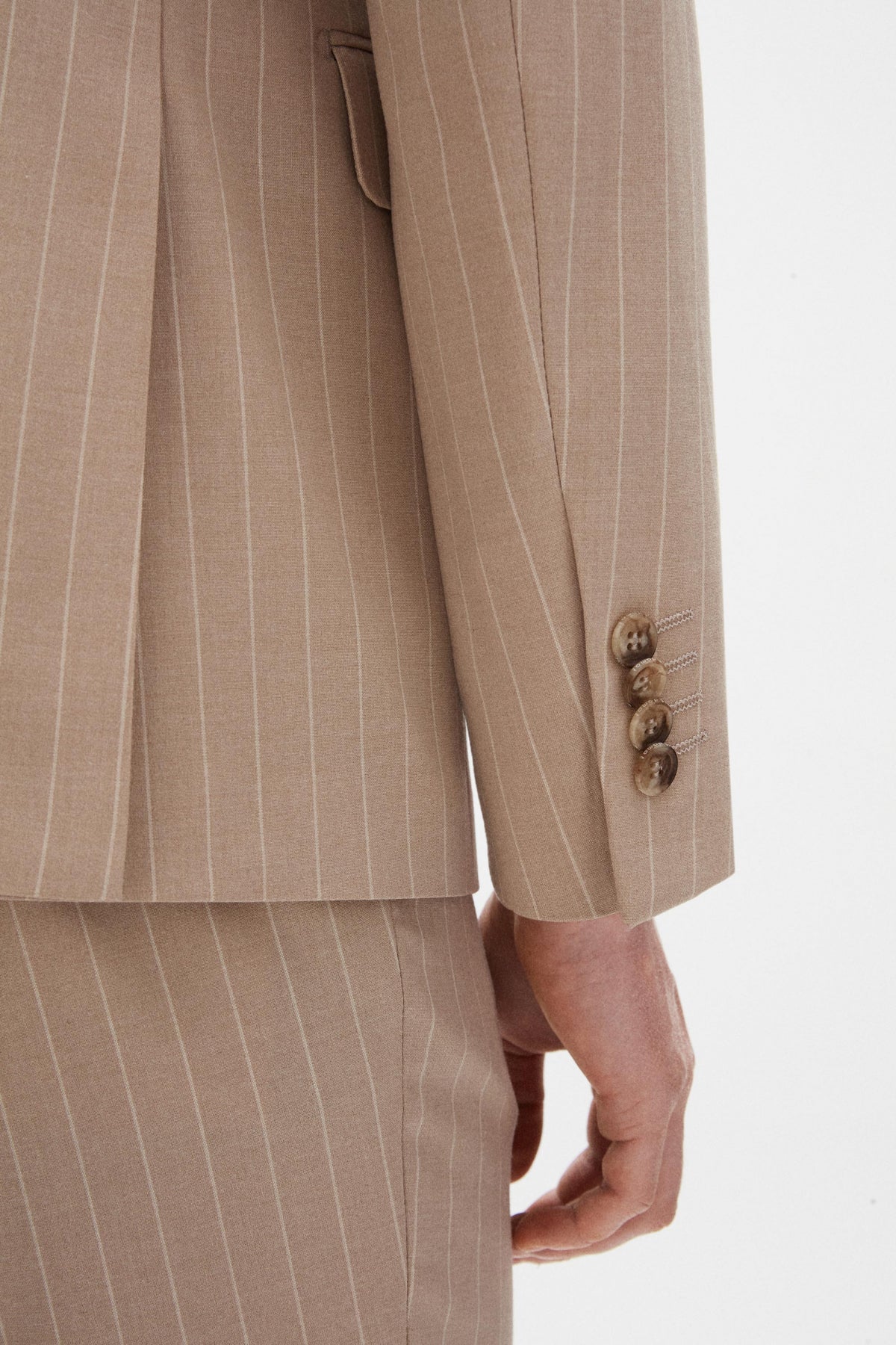 COSTUM REGULAR FIT D'S DAMAT - Bej