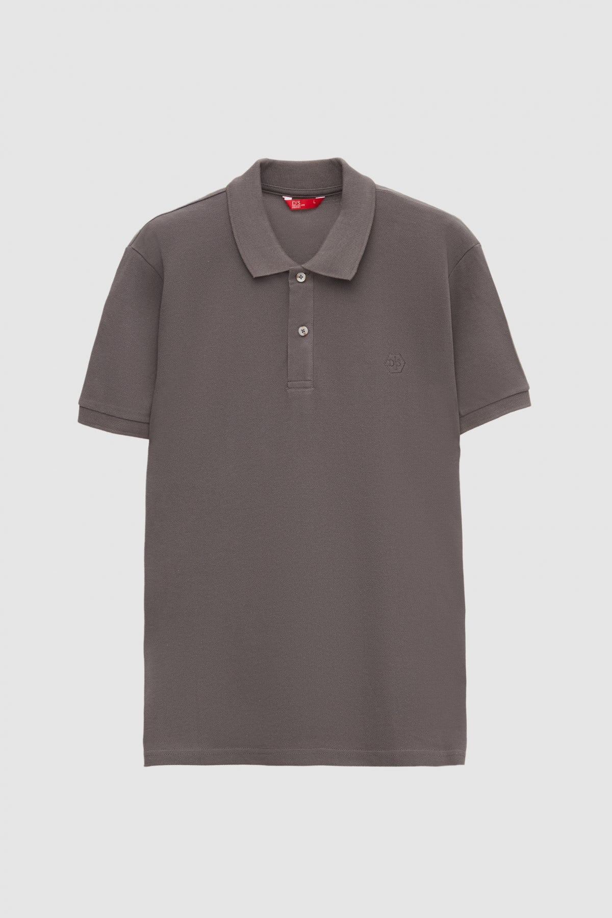 TRICOU REGULAR FIT D'S DAMAT - Antracit