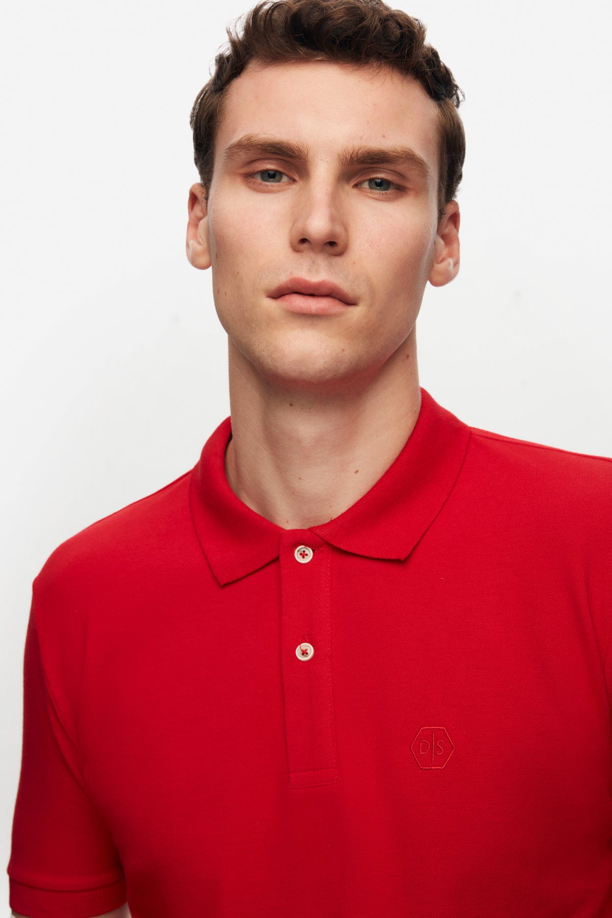 TRICOU REGULAR FIT D'S DAMAT - Roșu