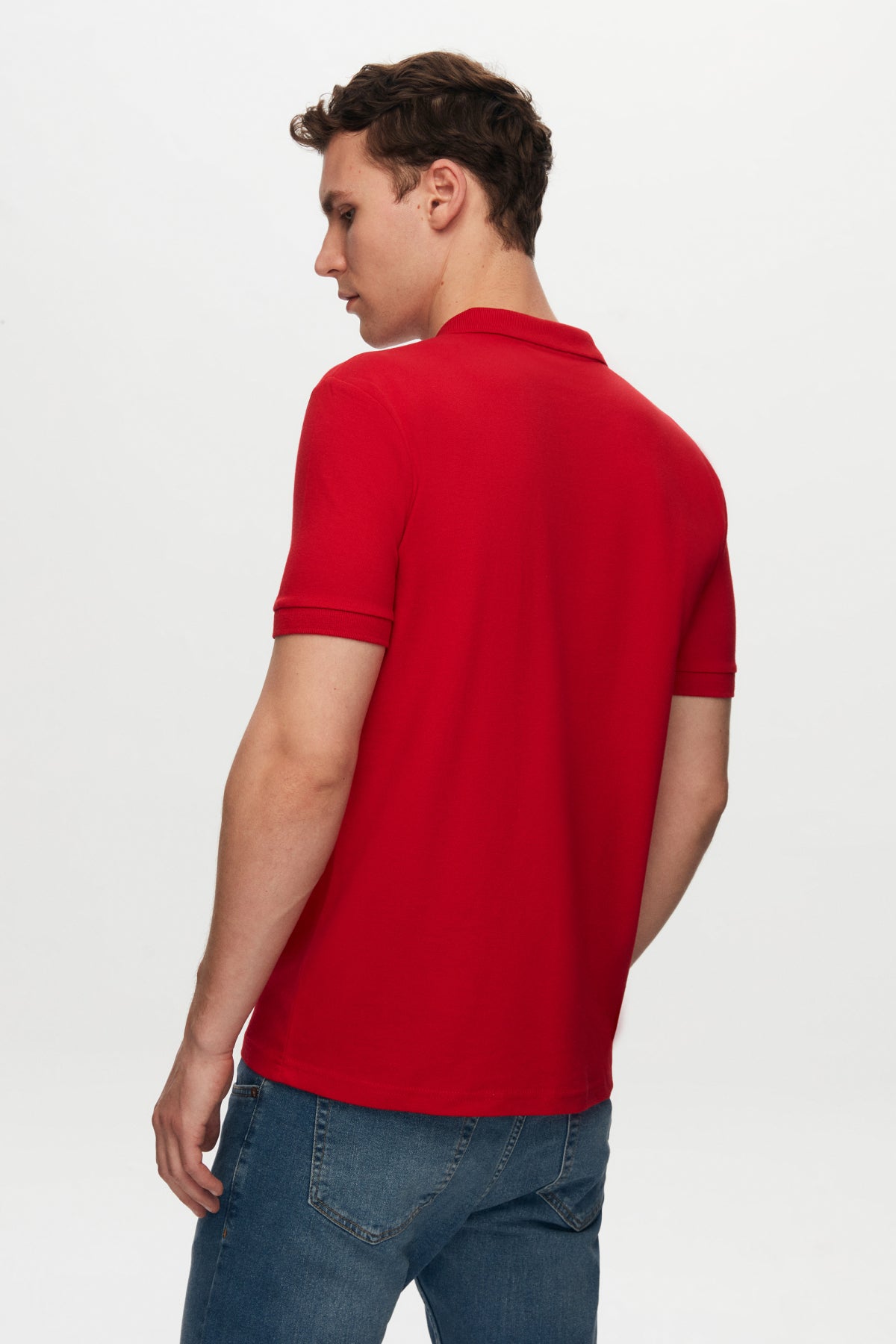 TRICOU REGULAR FIT D'S DAMAT - Roșu