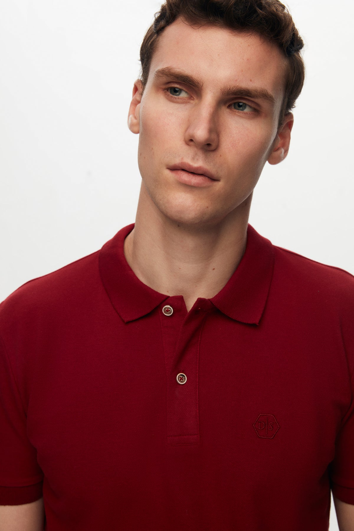 TRICOU REGULAR FIT D'S DAMAT - Bordo