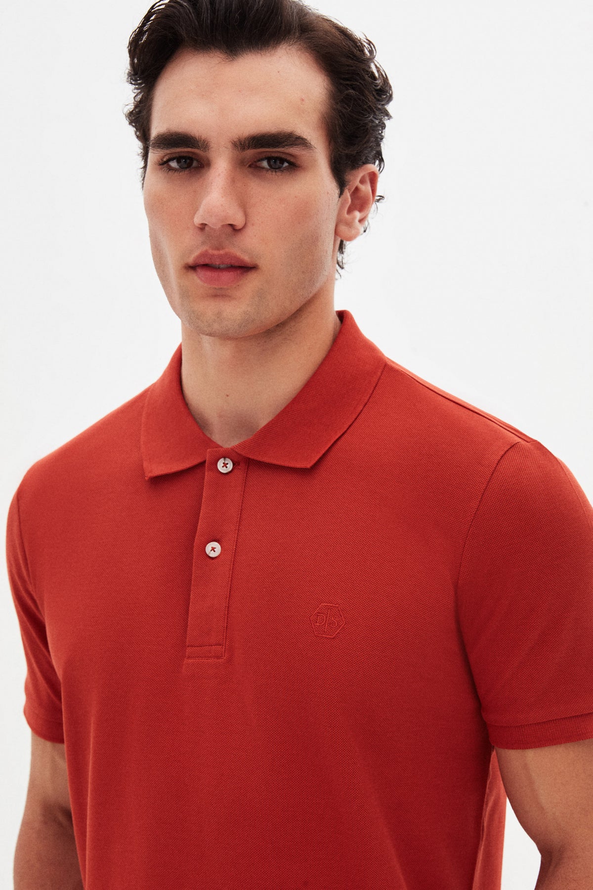 TRICOU REGULAR FIT D'S DAMAT - Portocaliu
