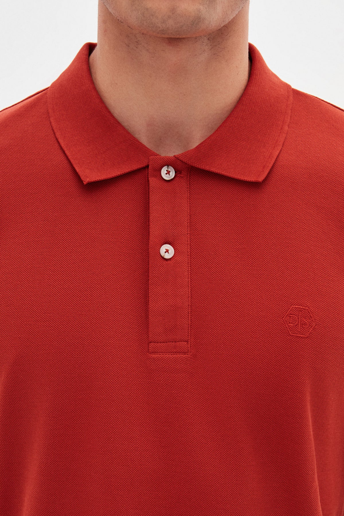 TRICOU REGULAR FIT D'S DAMAT - Portocaliu