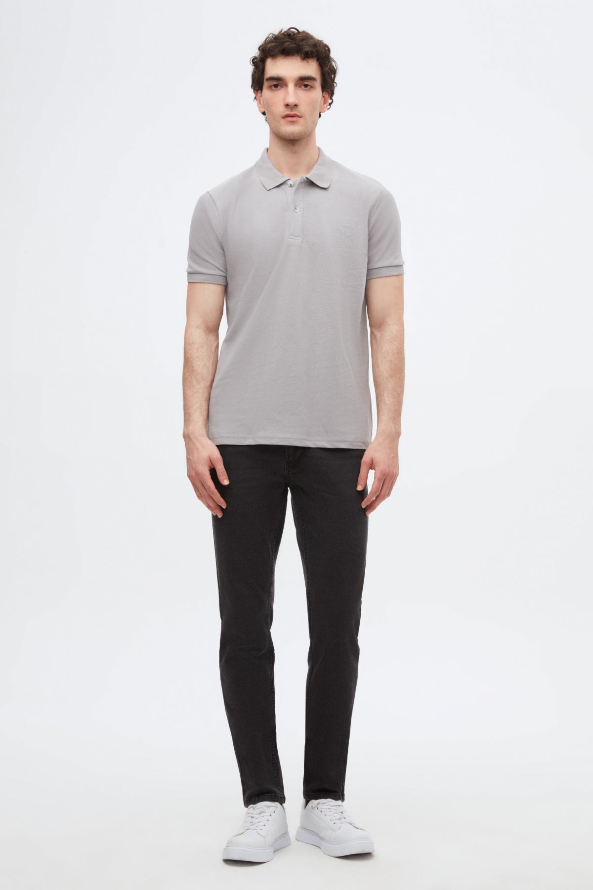 TRICOU REGULAR FIT D'S DAMAT - Gri