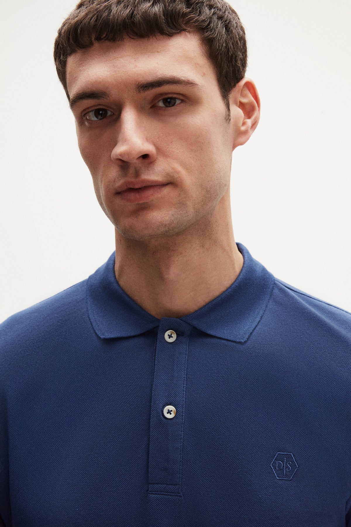 TRICOU REGULAR FIT D'S DAMAT - Albastru