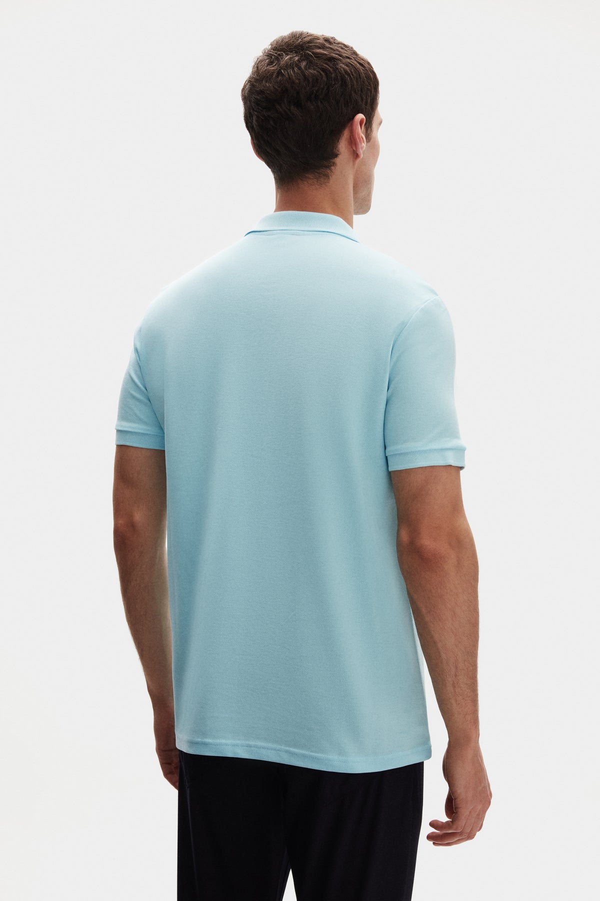 TRICOU REGULAR FIT D'S DAMAT - Turcoaz Deschis
