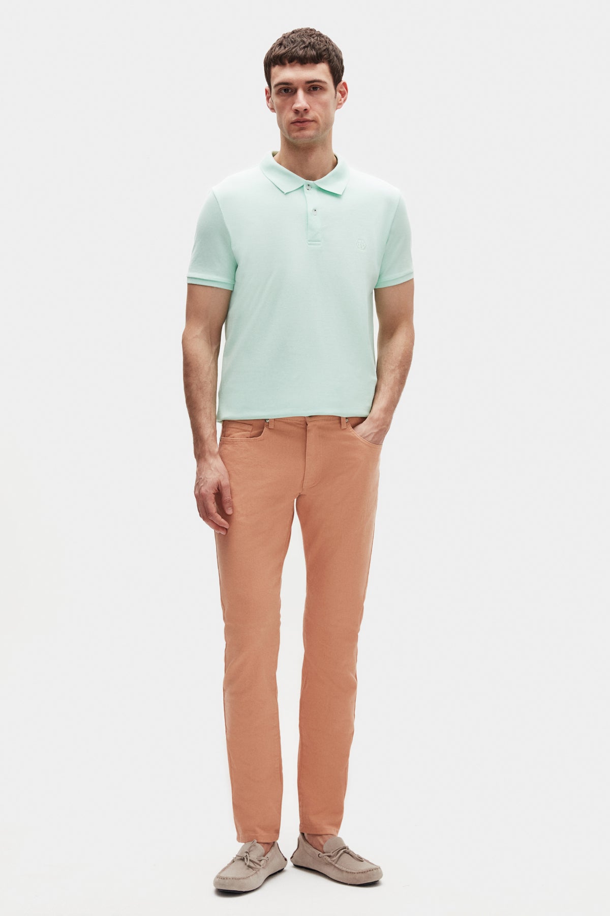TRICOU REGULAR FIT D'S DAMAT - Turcoaz