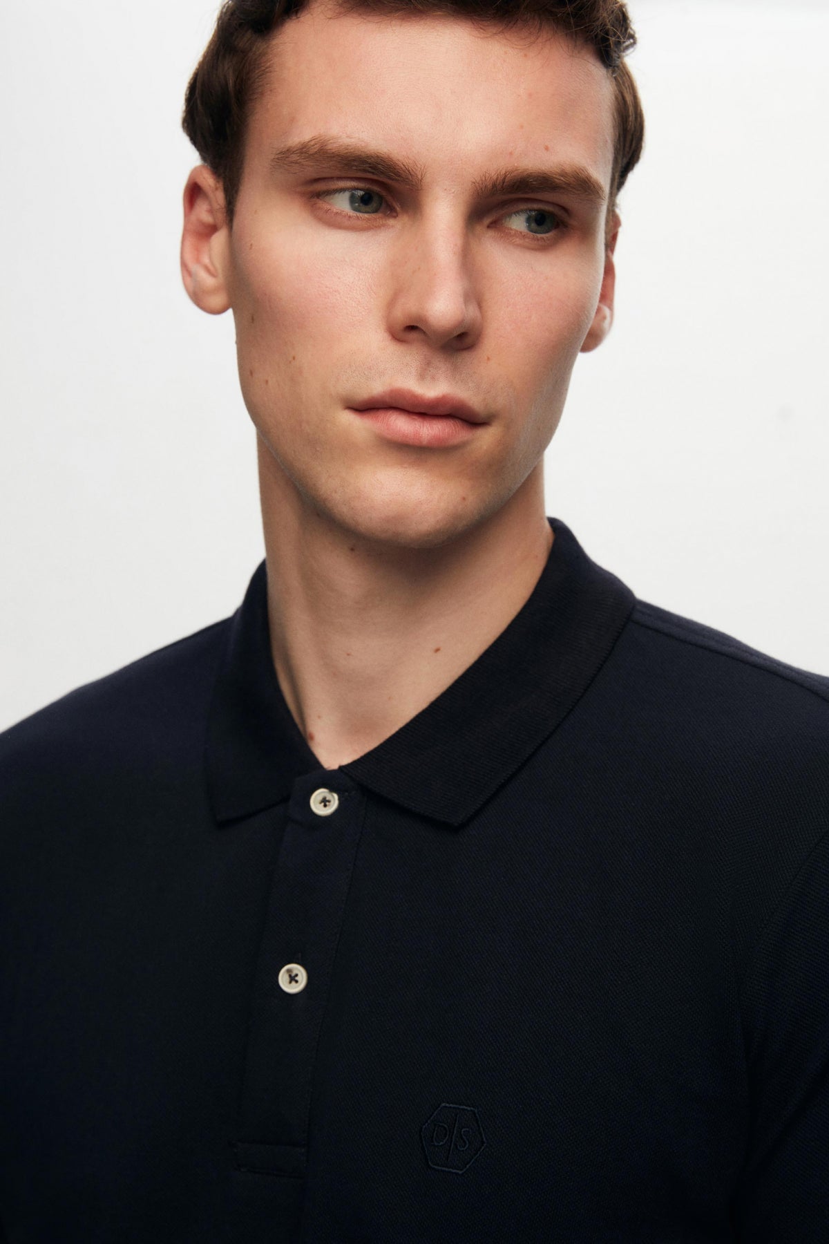 TRICOU REGULAR FIT D'S DAMAT - Bleumarin