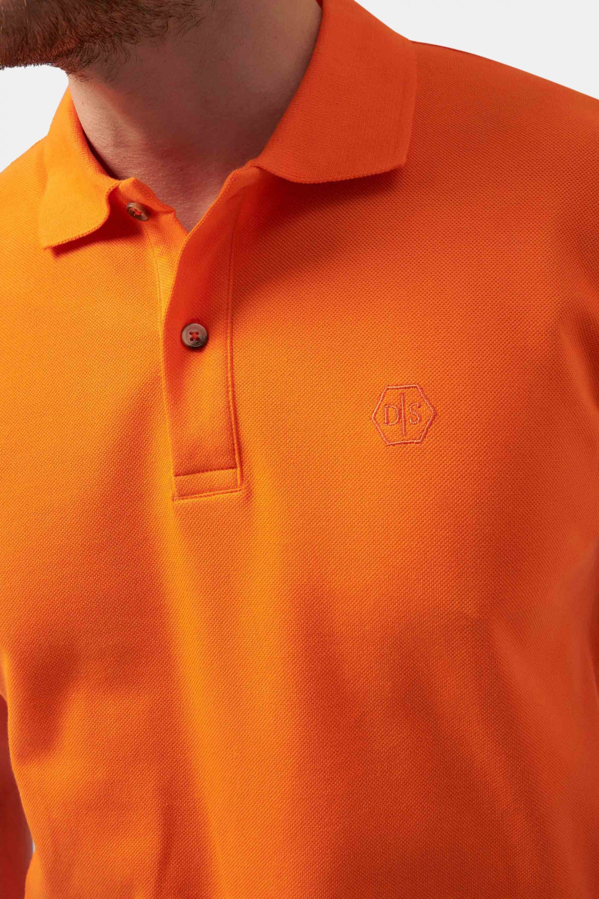 TRICOU REGULAR FIT D'S DAMAT - Portocaliu