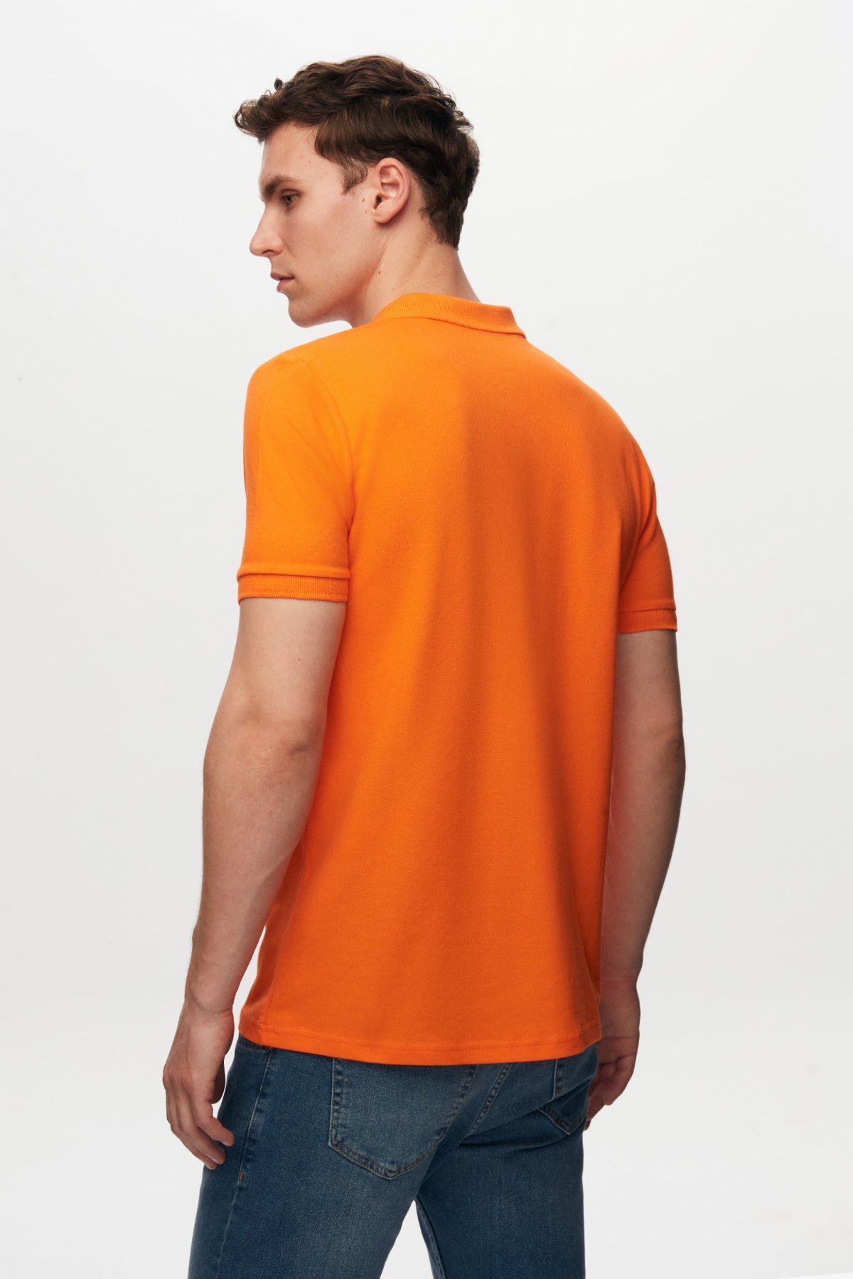 TRICOU REGULAR FIT D'S DAMAT - Portocaliu