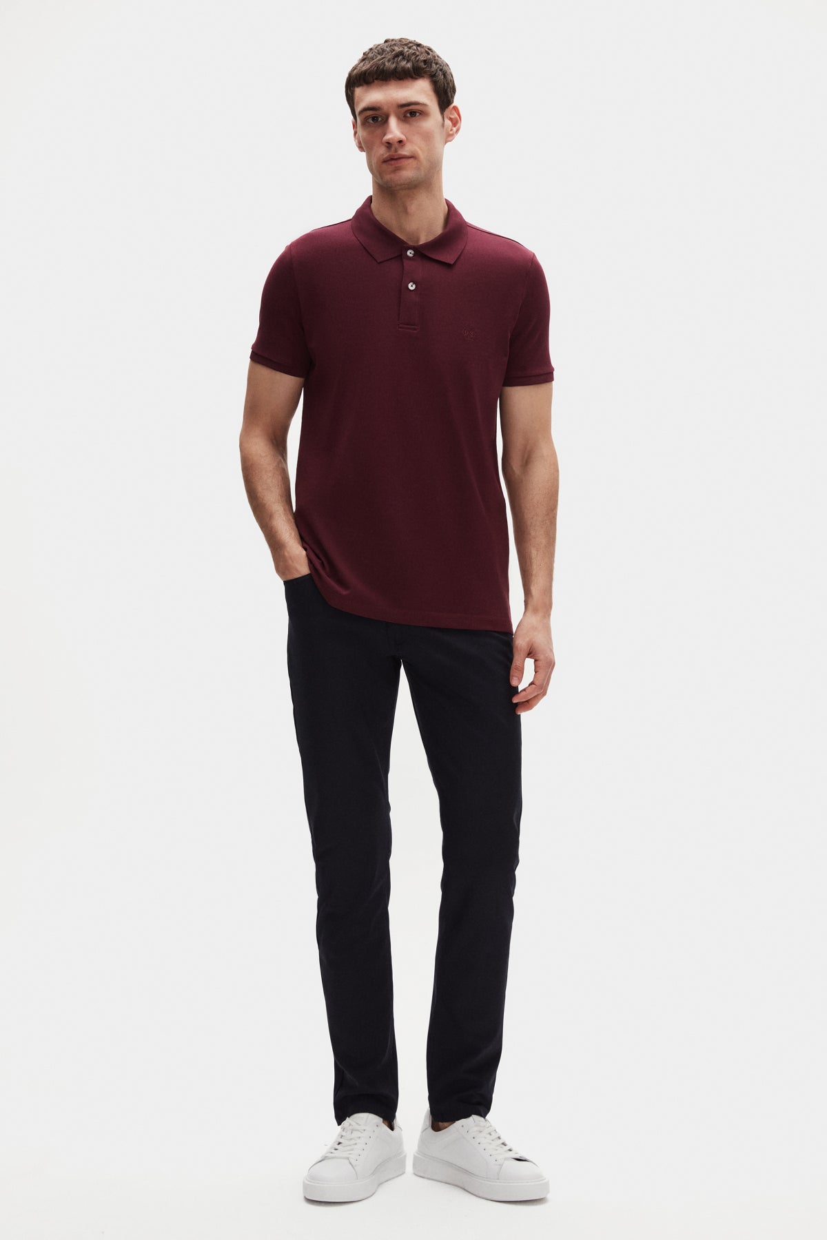 TRICOU REGULAR FIT D'S DAMAT - Vișiniu