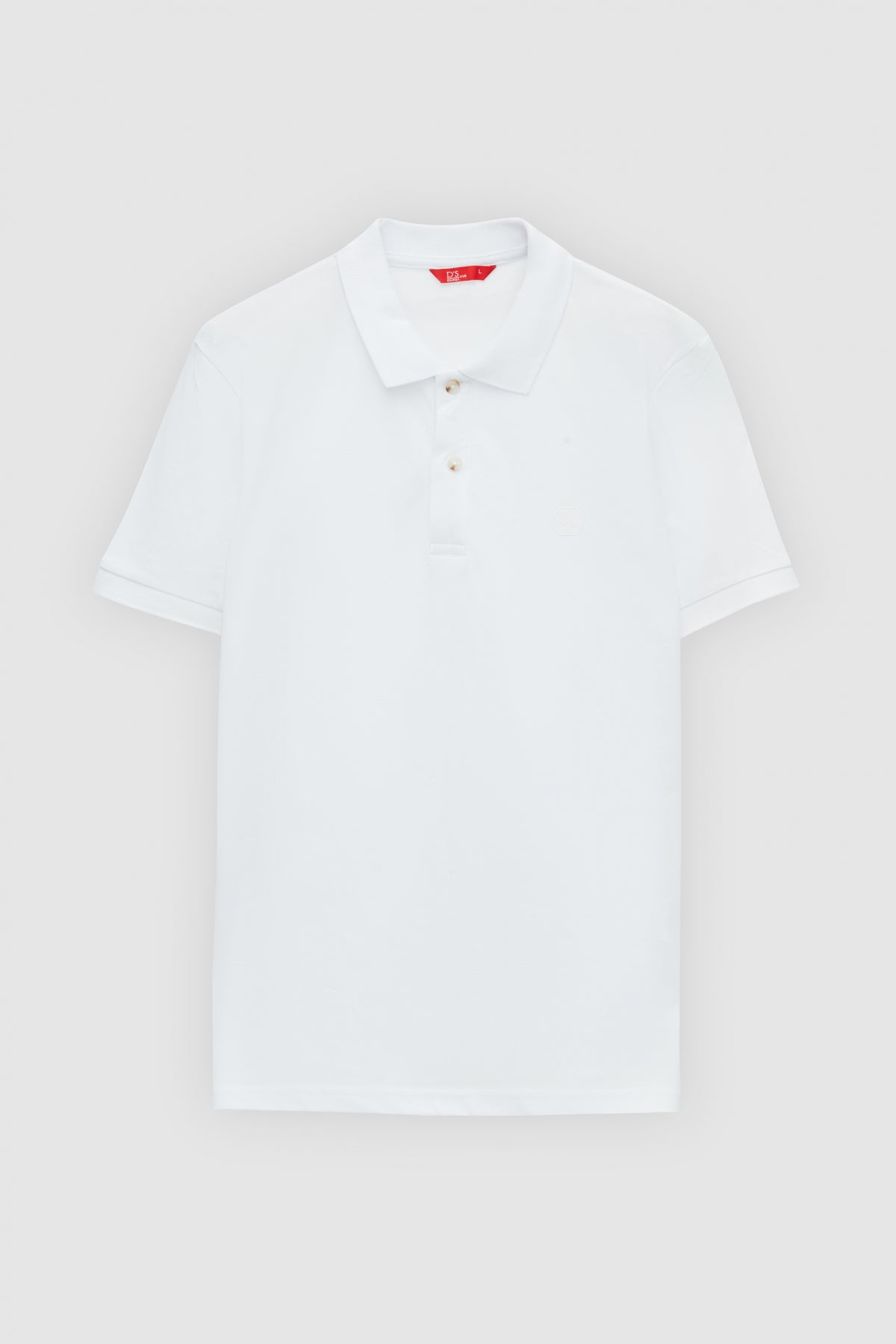 TRICOU REGULAR FIT D'S DAMAT - Alb