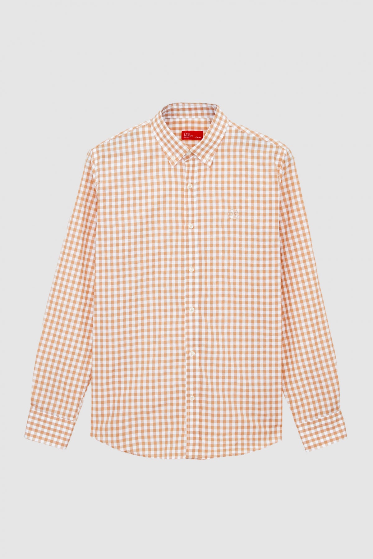 CAMASA SLIM FIT D'S DAMAT - Camel