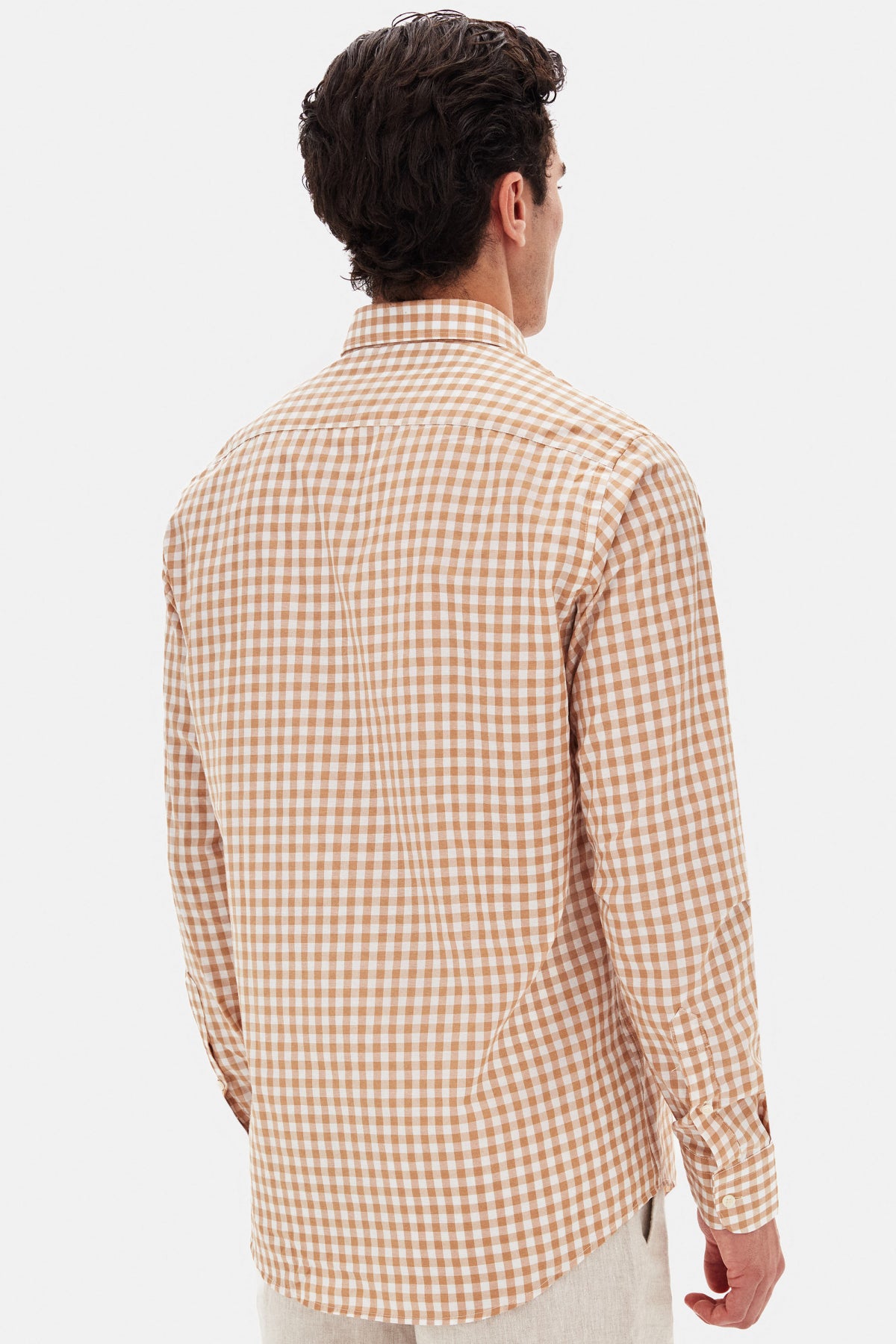 CAMASA SLIM FIT D'S DAMAT - Camel