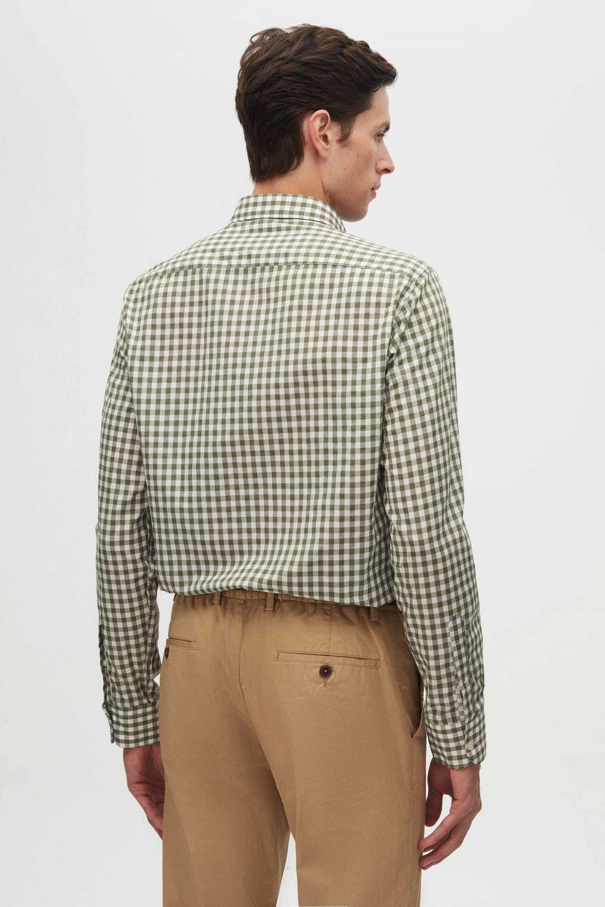 CAMASA SLIM FIT D'S DAMAT - Verde