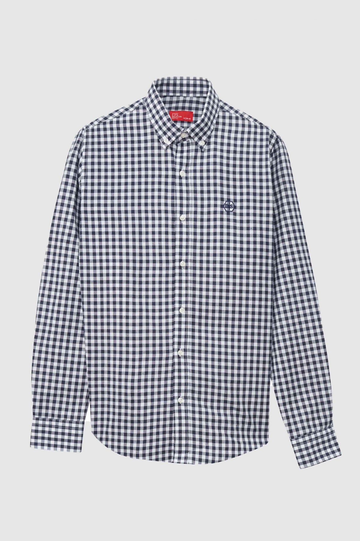 CAMASA SLIM FIT D'S DAMAT - Bleumarin