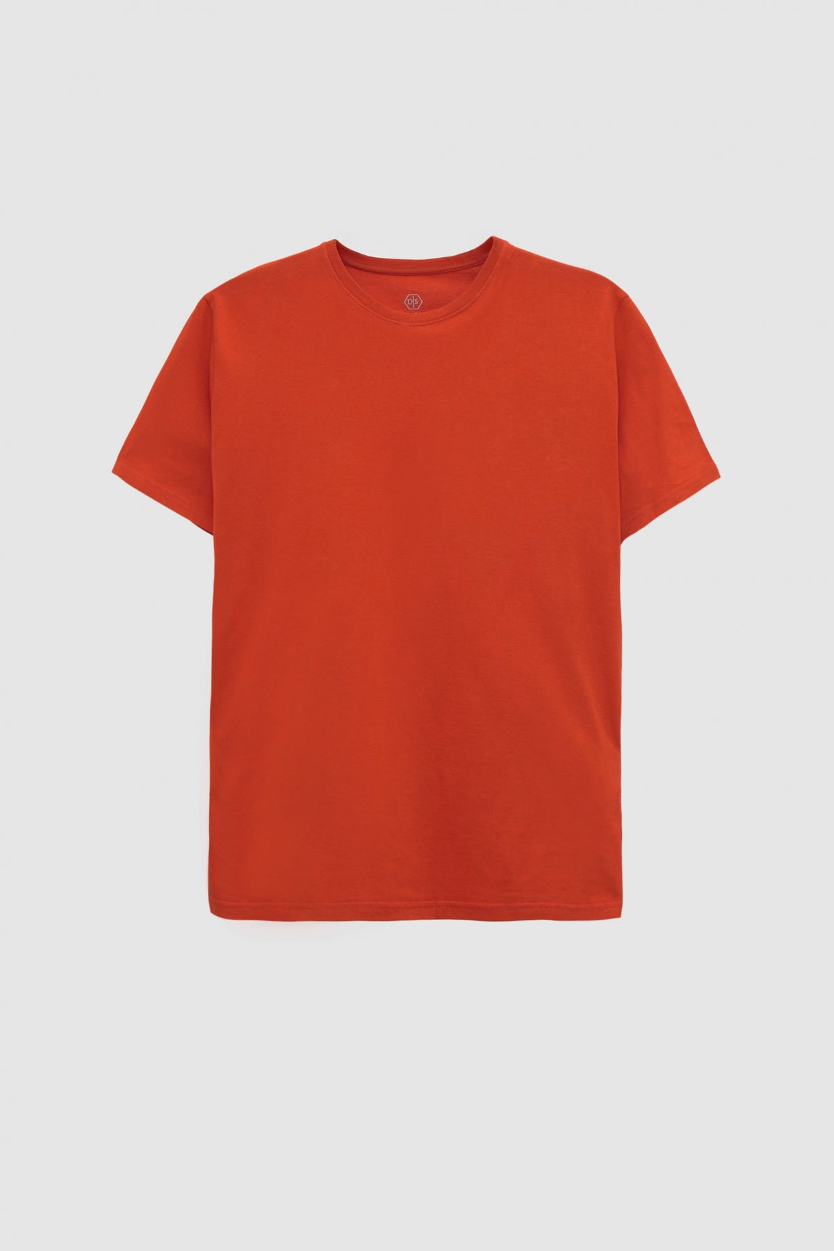 TRICOU SLIM FIT D'S DAMAT - Cărămiziu