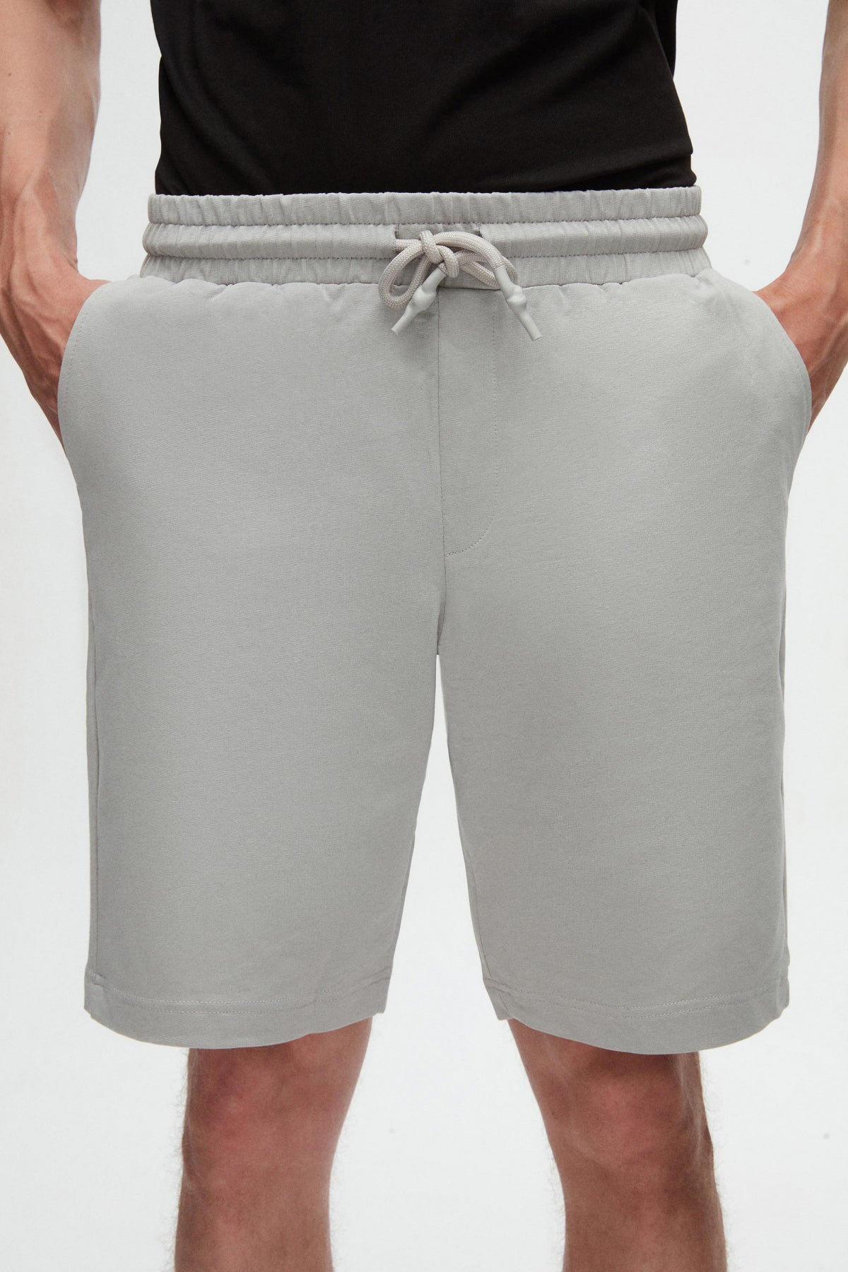 PANTALONI SCURTI D'S DAMAT SLIM FIT - Gri