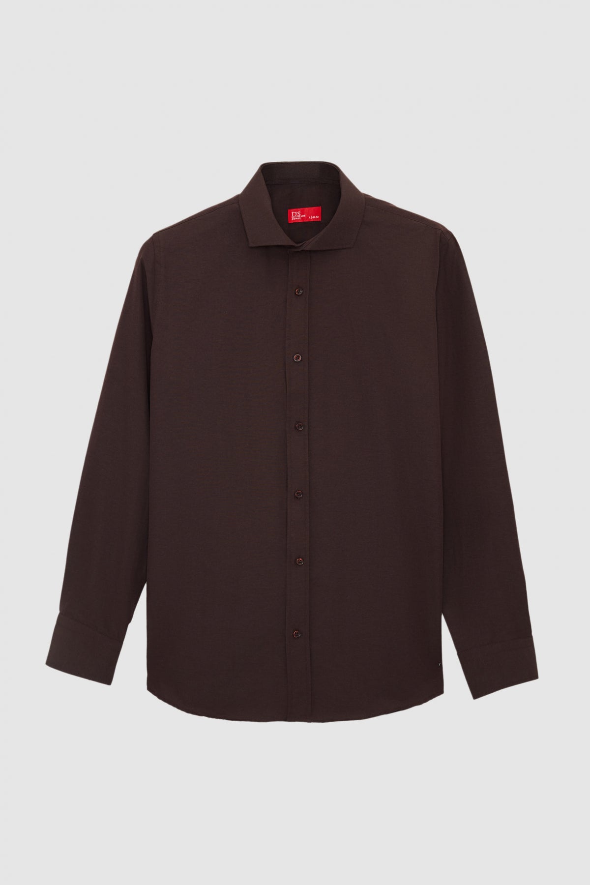 CAMASA SLIM FIT D'S DAMAT - Maro Închis