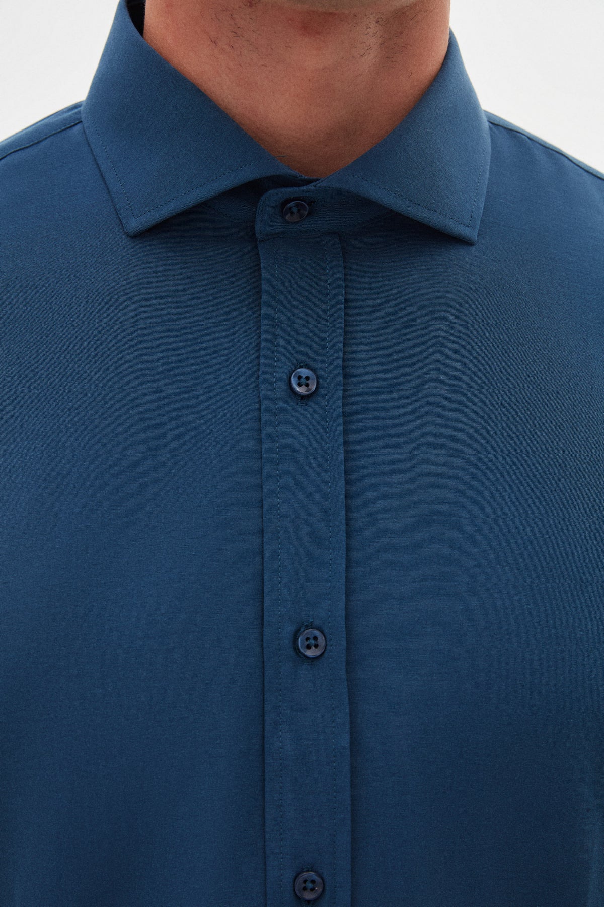 CAMASA SLIM FIT D'S DAMAT - Petrol