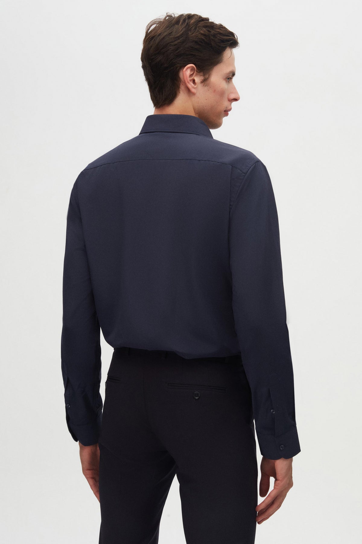 CAMASA SLIM FIT D'S DAMAT - Bleumarin
