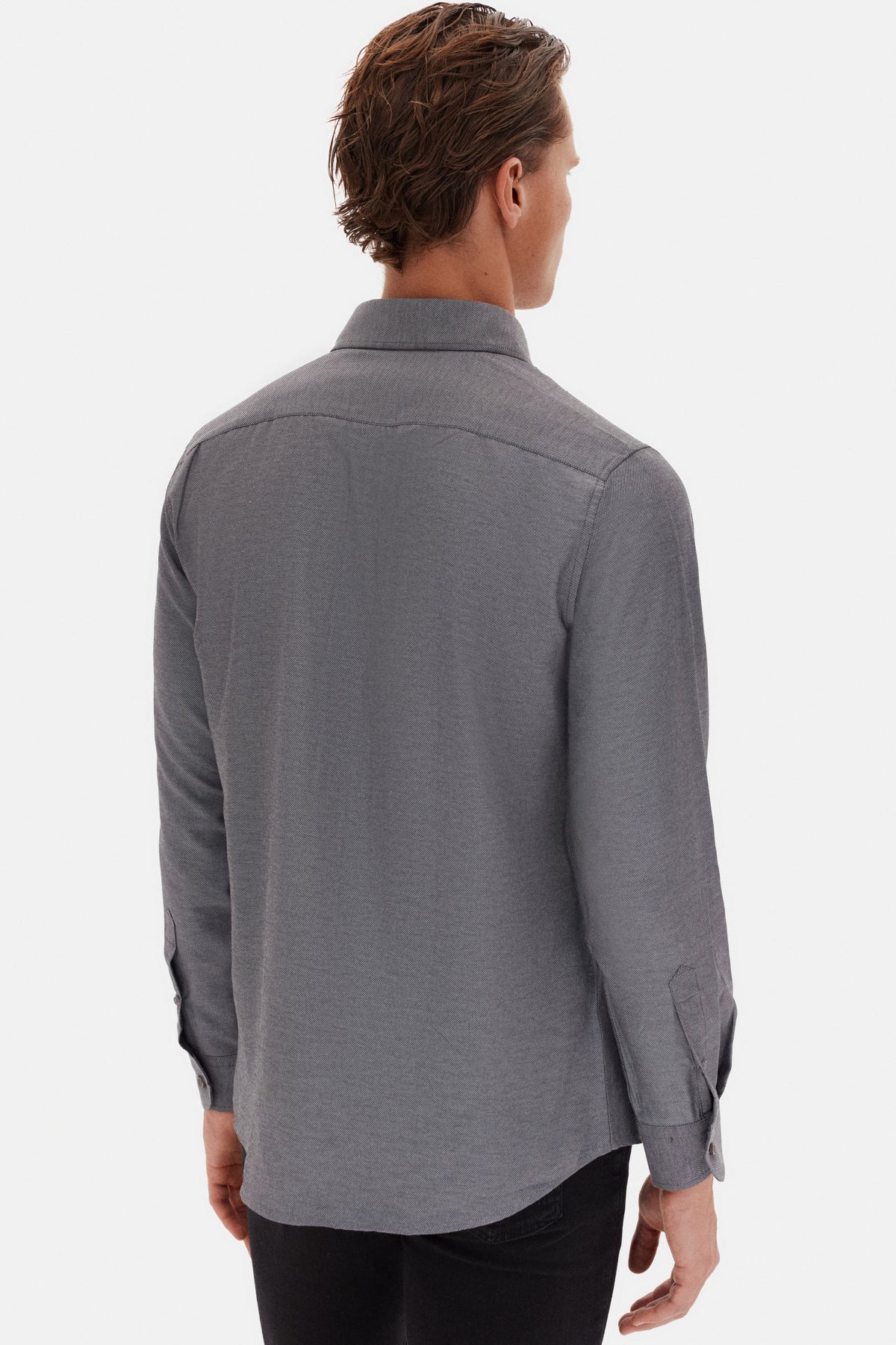 CAMASA SLIM FIT D'S DAMAT - Antracit