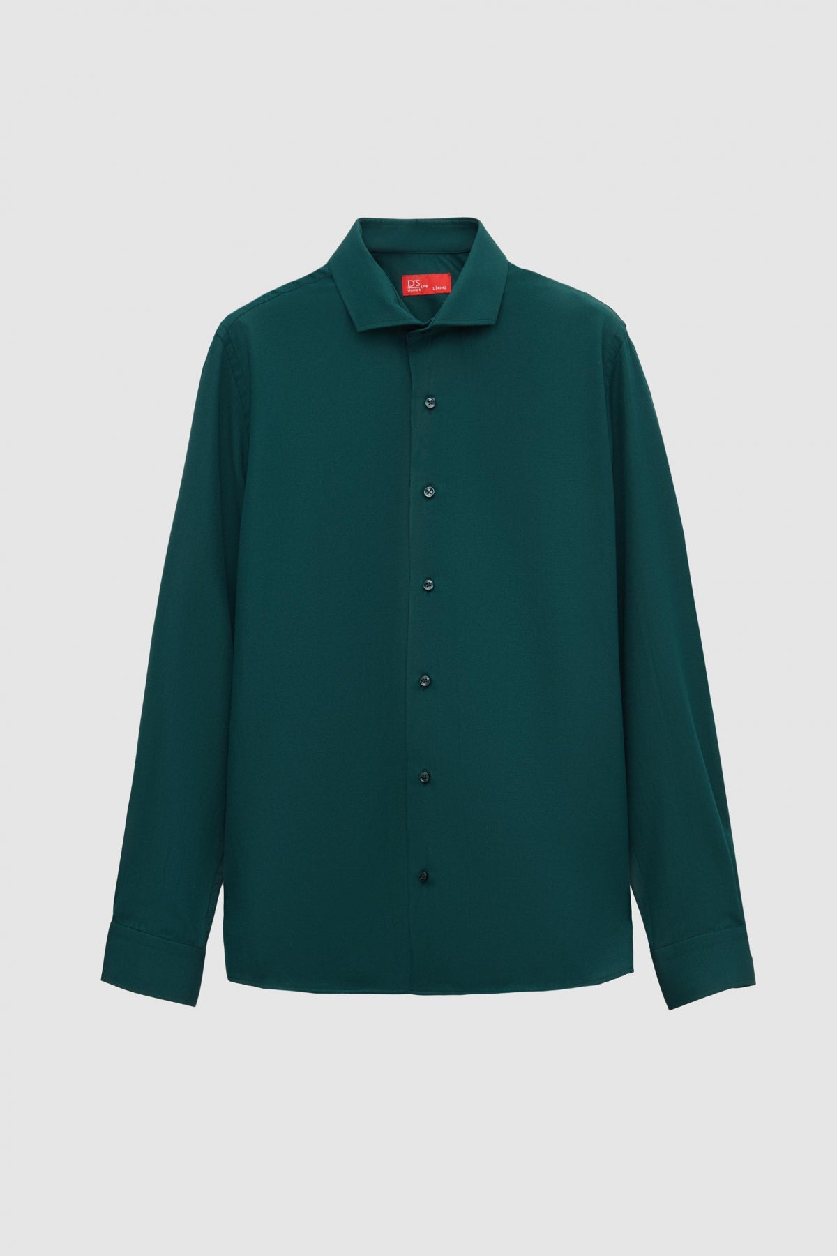 CAMASA SLIM FIT D'S DAMAT - Verde Închis