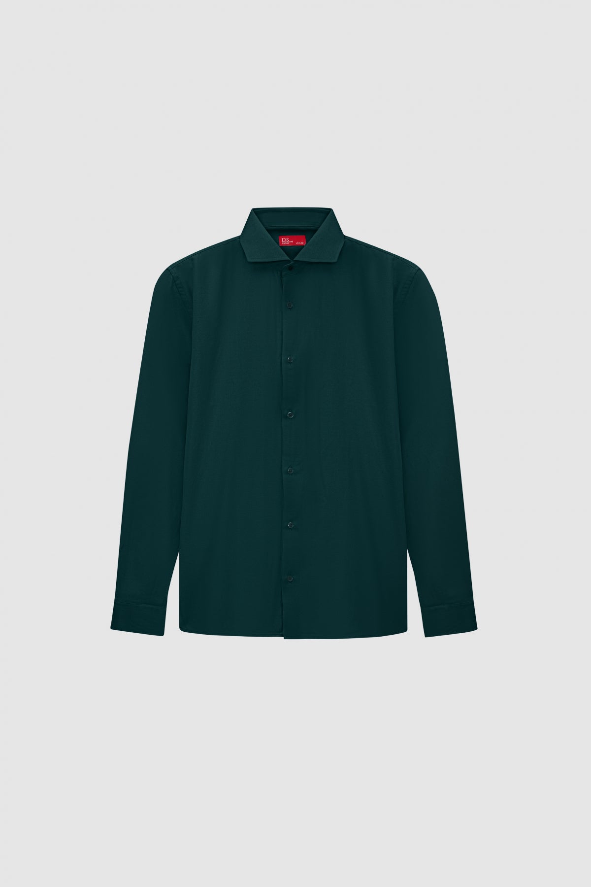CAMASA SLIM FIT D'S DAMAT - Verde Închis