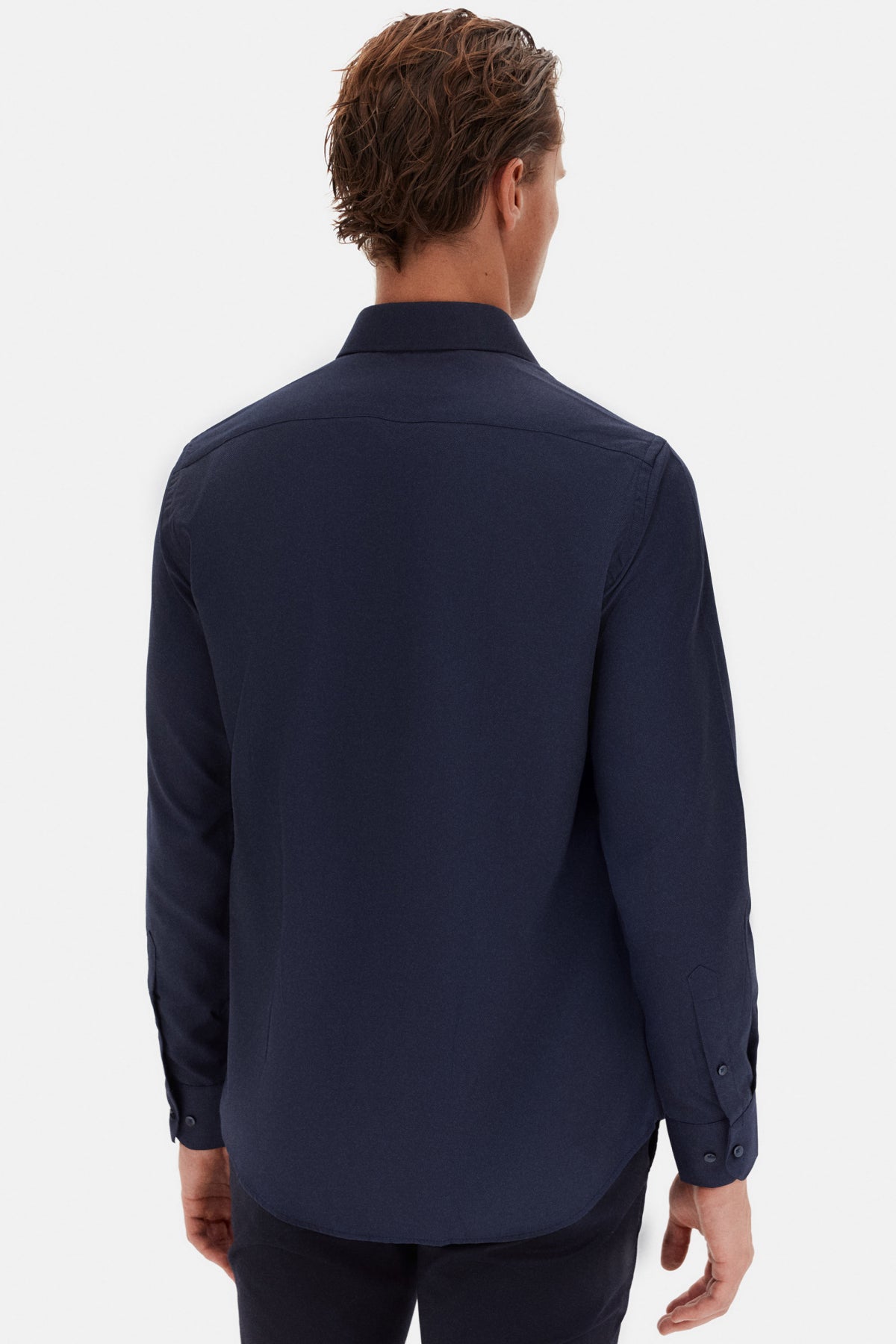 CAMASA SLIM FIT D'S DAMAT - Bleumarin