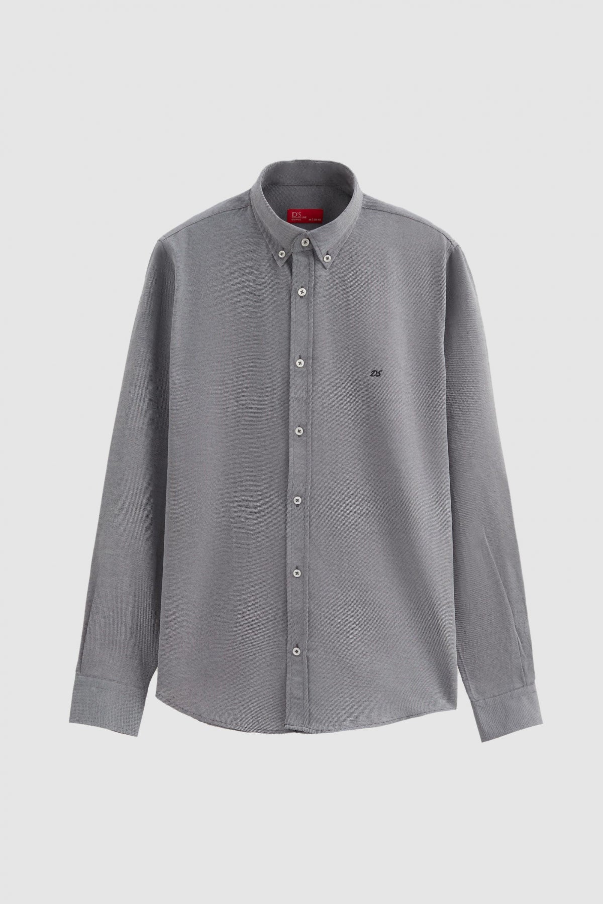CAMASA SLIM FIT D'S DAMAT - Antracit