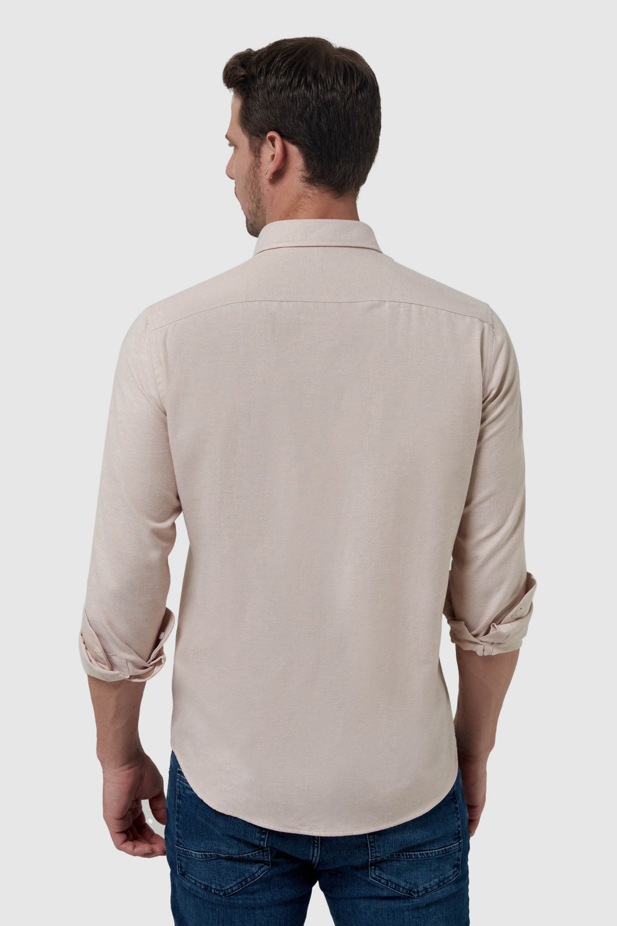 CAMASA SLIM FIT D'S DAMAT - Bej