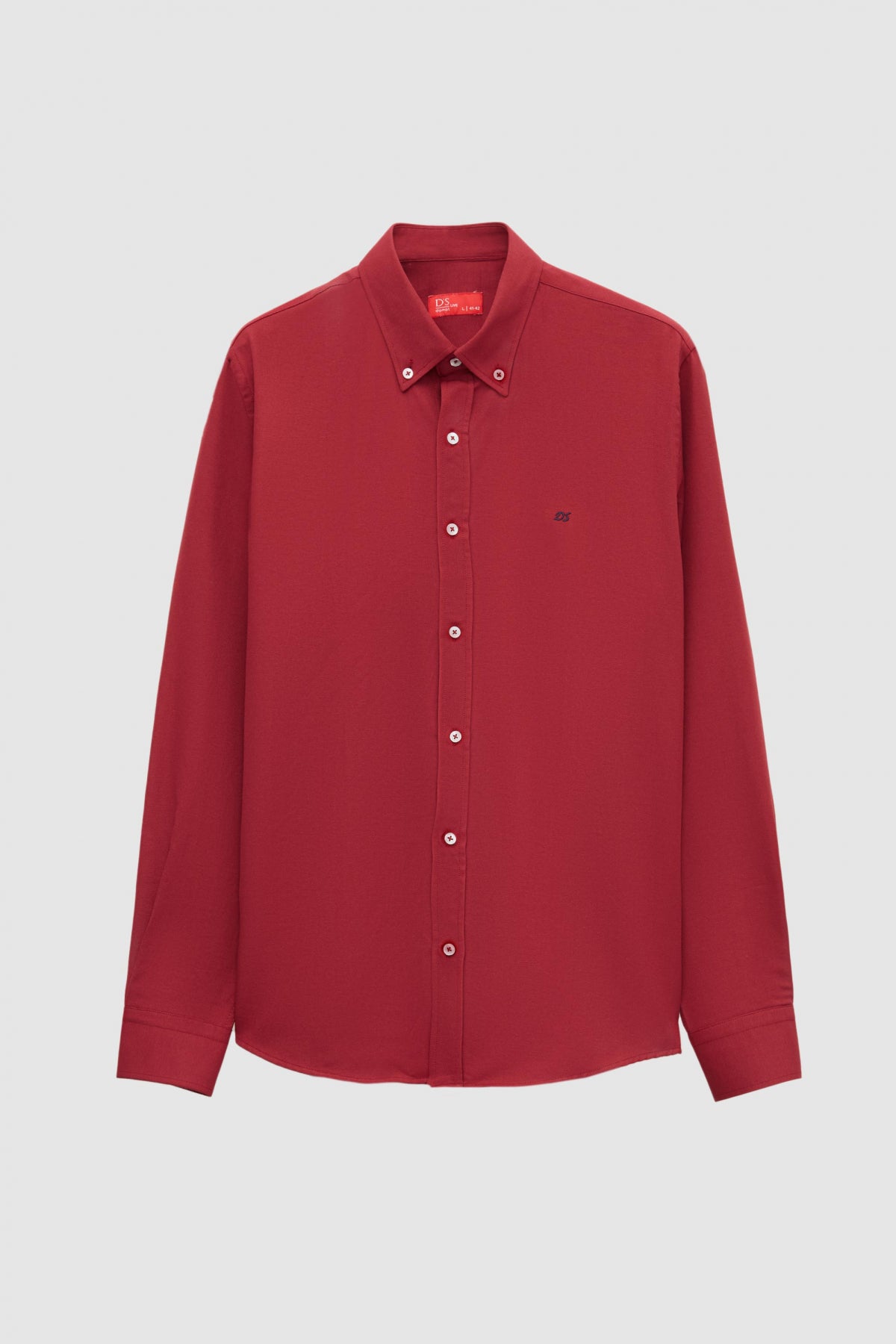 CAMASA SLIM FIT D'S DAMAT - Bordo
