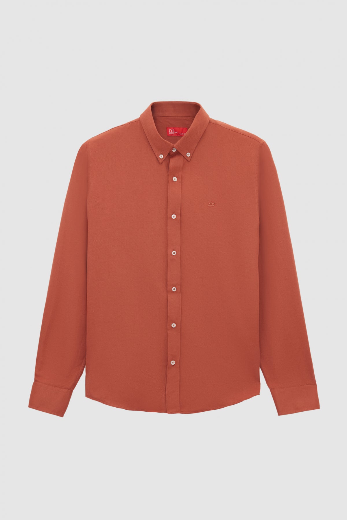 CAMASA SLIM FIT D'S DAMAT - Portocaliu