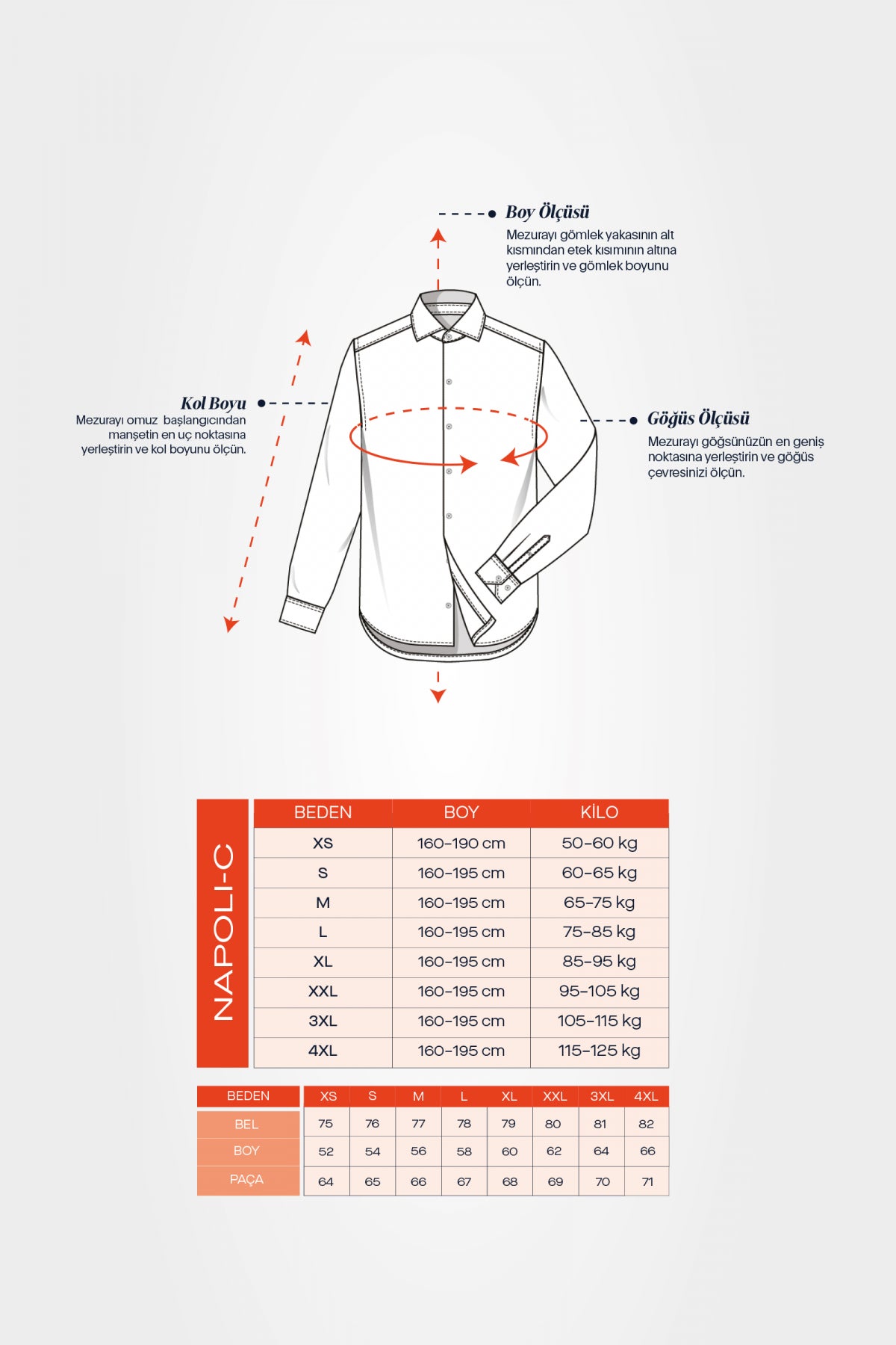 CAMASA SLIM FIT D'S DAMAT - Portocaliu