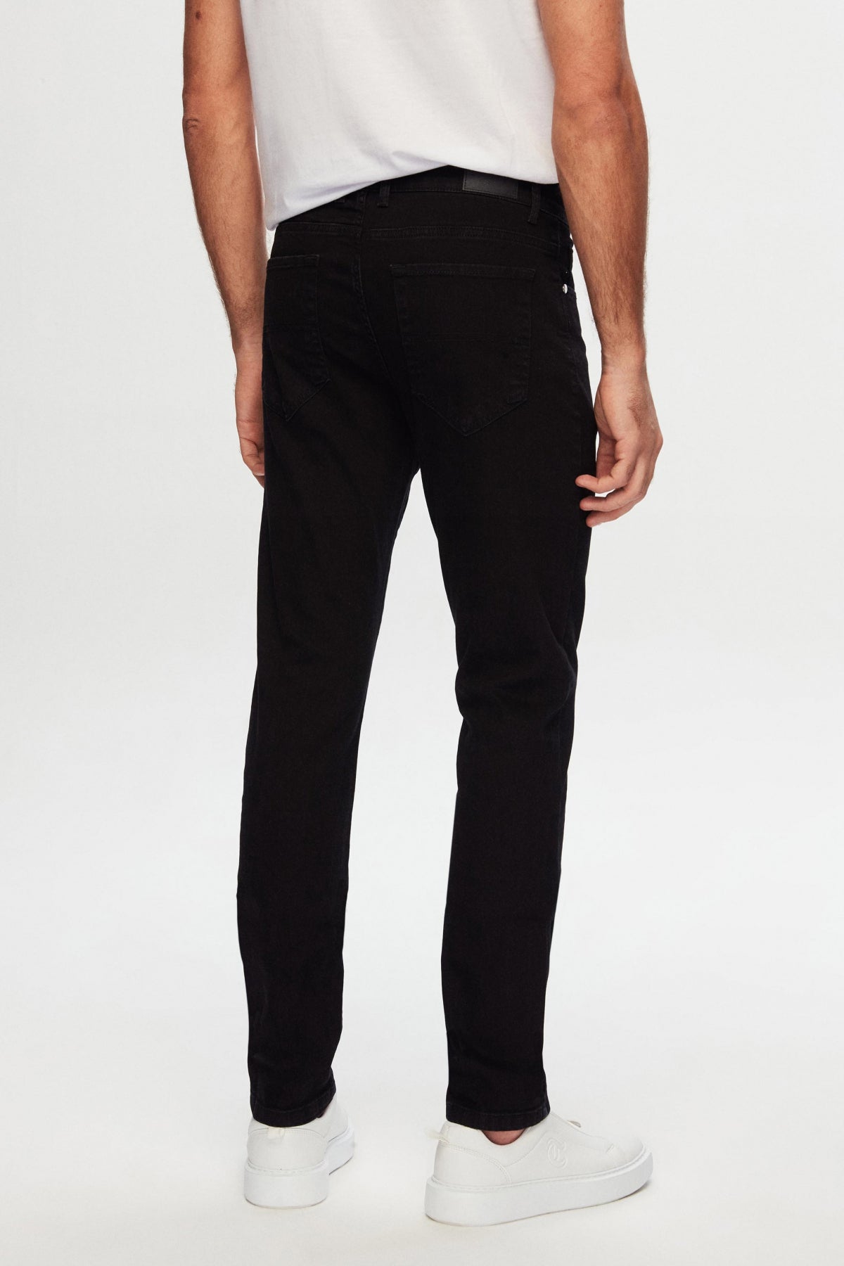 BLUGI SLIM FIT D'S DAMAT - Negru