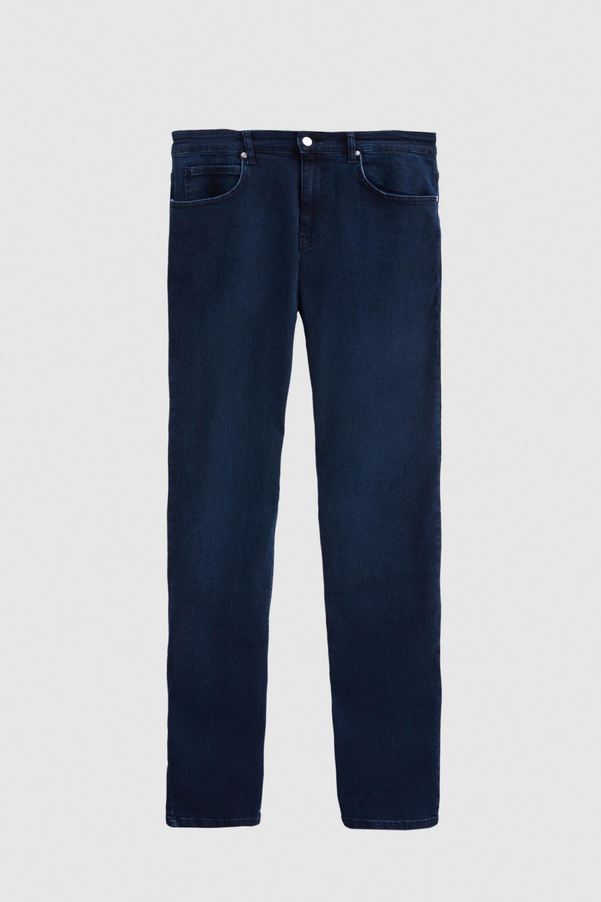 BLUGI SLIM FIT D'S DAMAT - Bleumarin