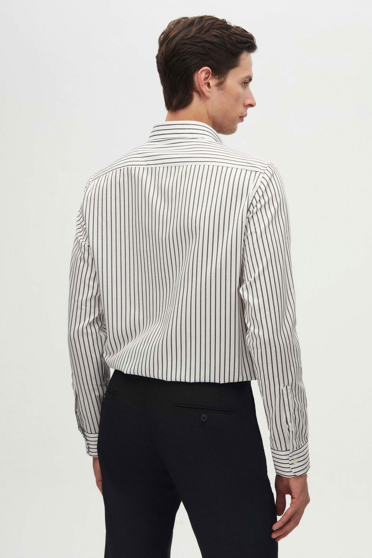 CAMASA SLIM FIT D'S DAMAT - Negru
