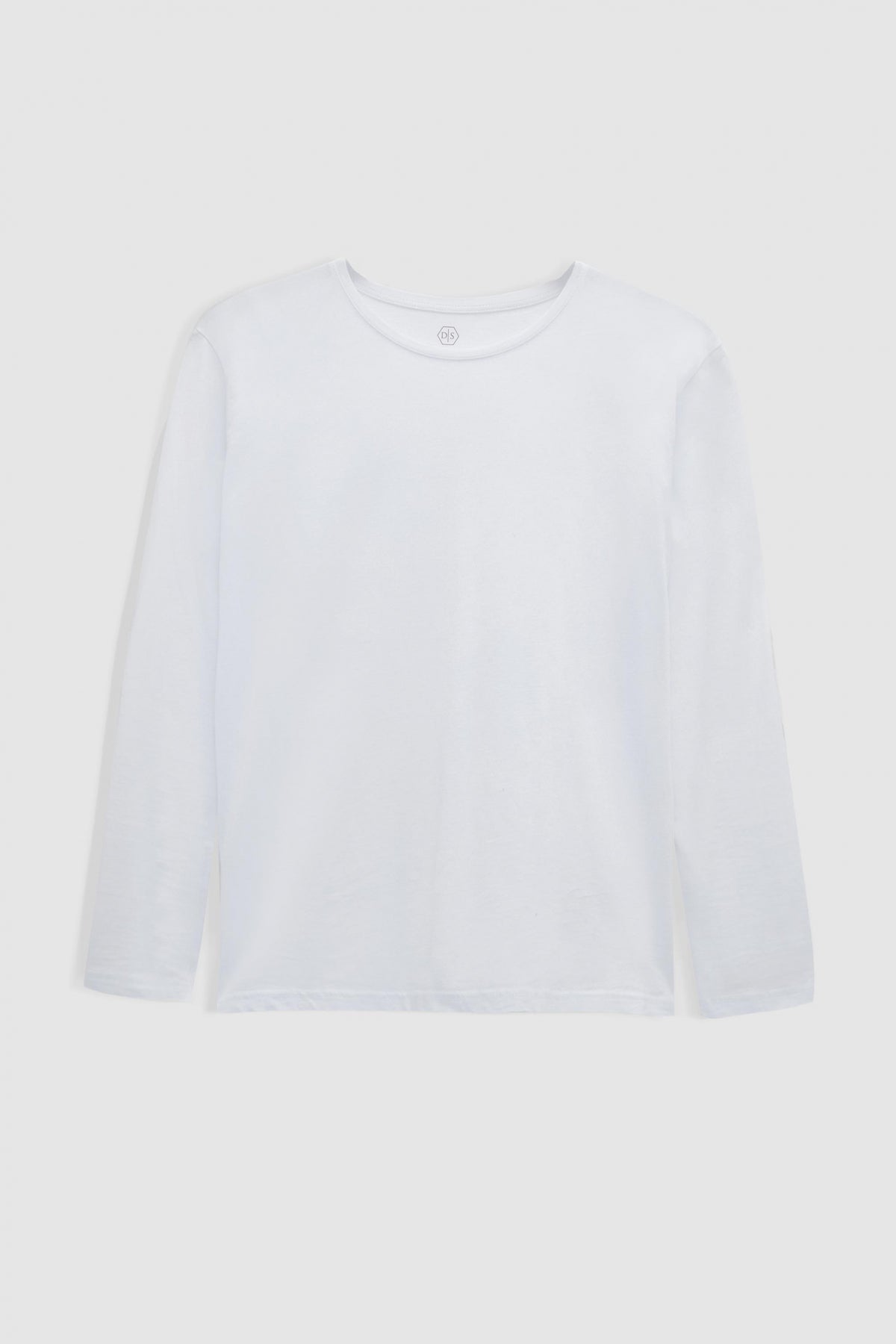 TRICOU SLIM FIT D'S DAMAT - Alb